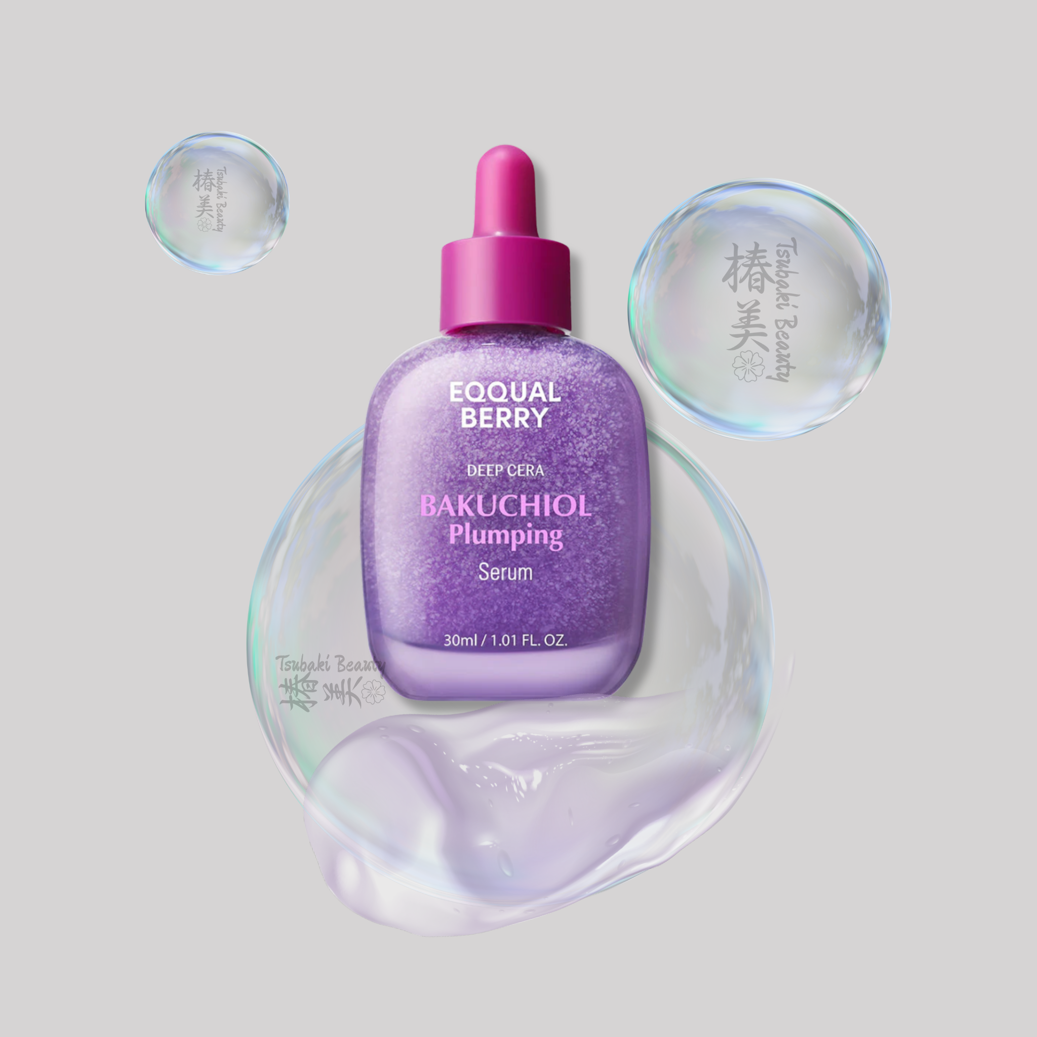EQQUALBERRY Deep Cera Bakuchiol Plumping Serum – Barrier & Glow