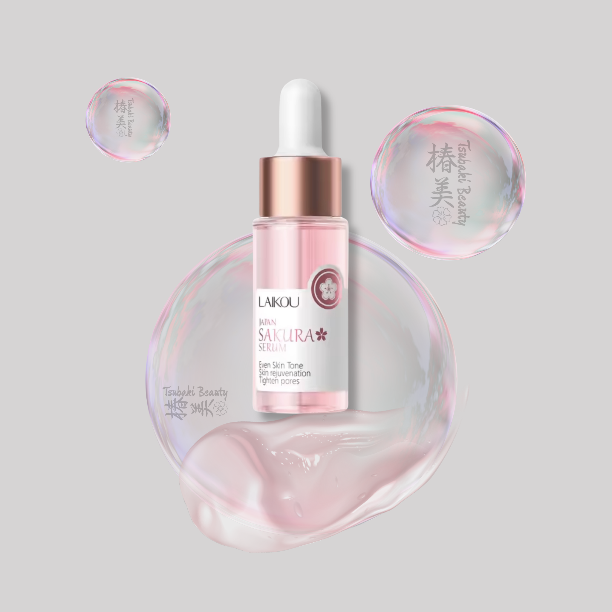 LAIKOU Japan Sakura Serum – Radiance Boost & Skin Smoothing Care