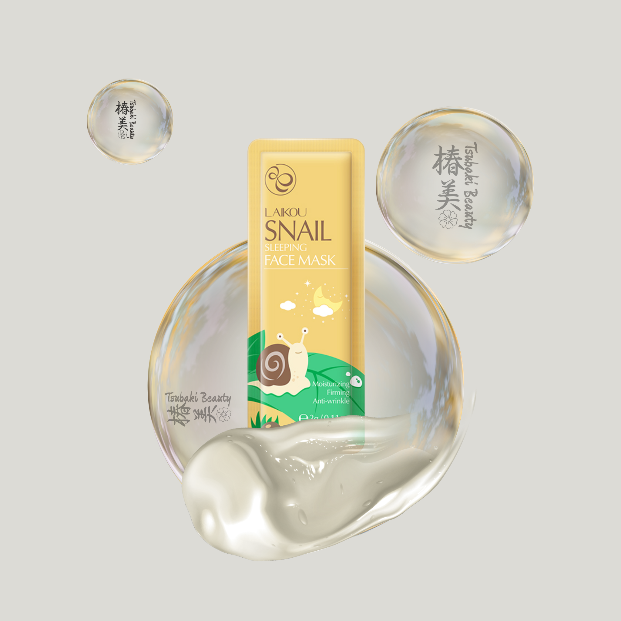 Laikou sleeping mask snail