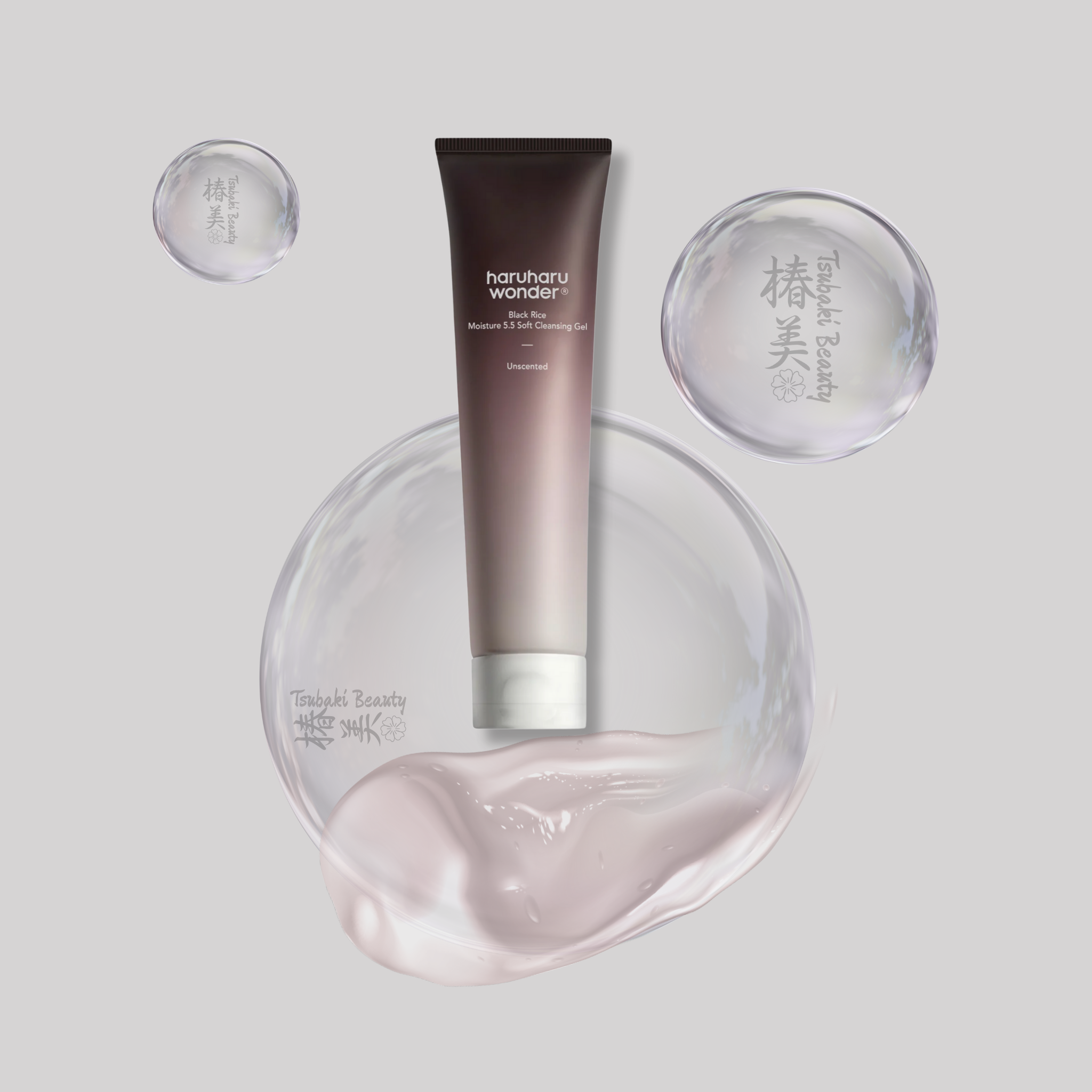 Haruharu Wonder Black Rice Moisture 5.5 Soft Cleansing Gel
