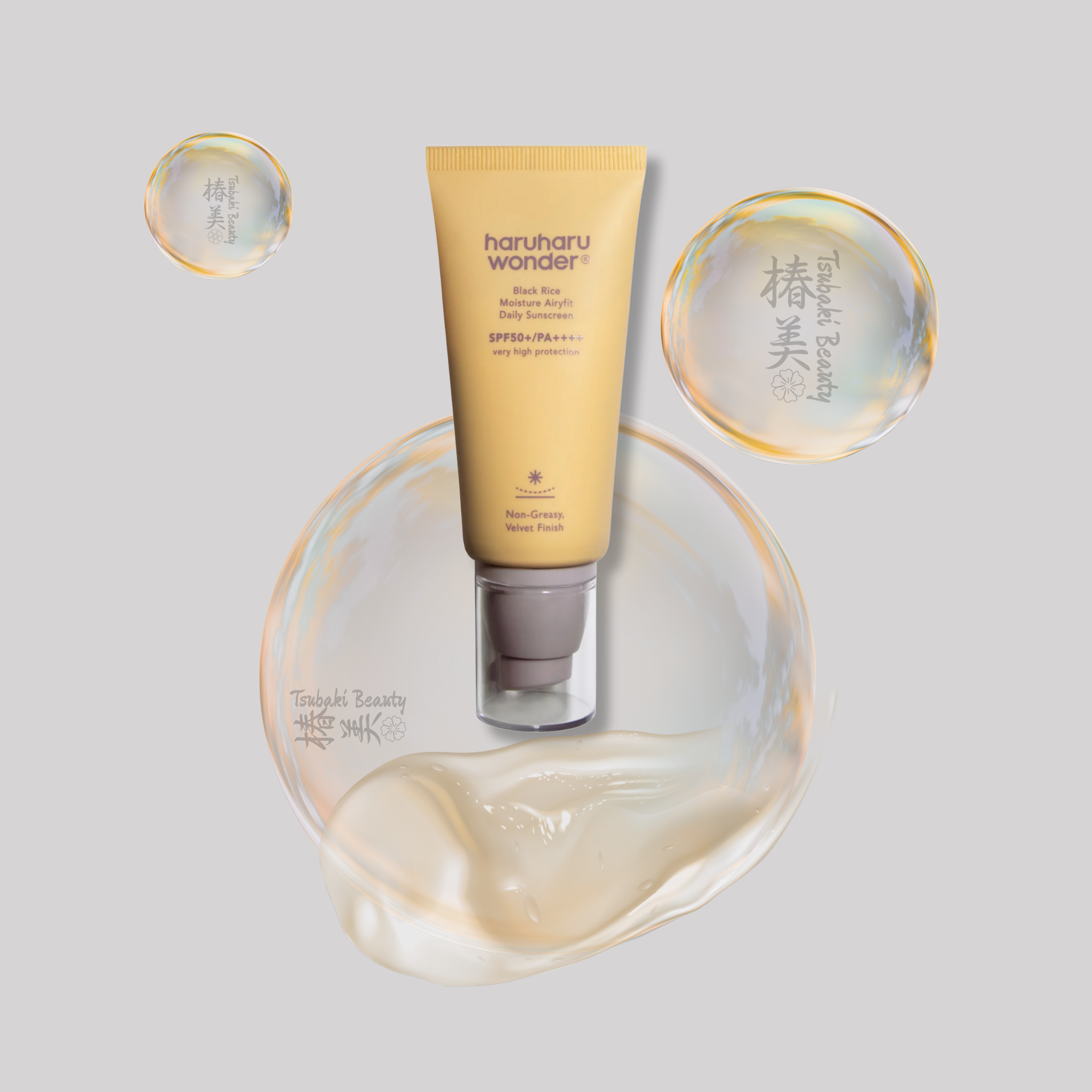 Haruharu Wonder Black Rice Moisture Airyfit Daily Sunscreen SPF50+