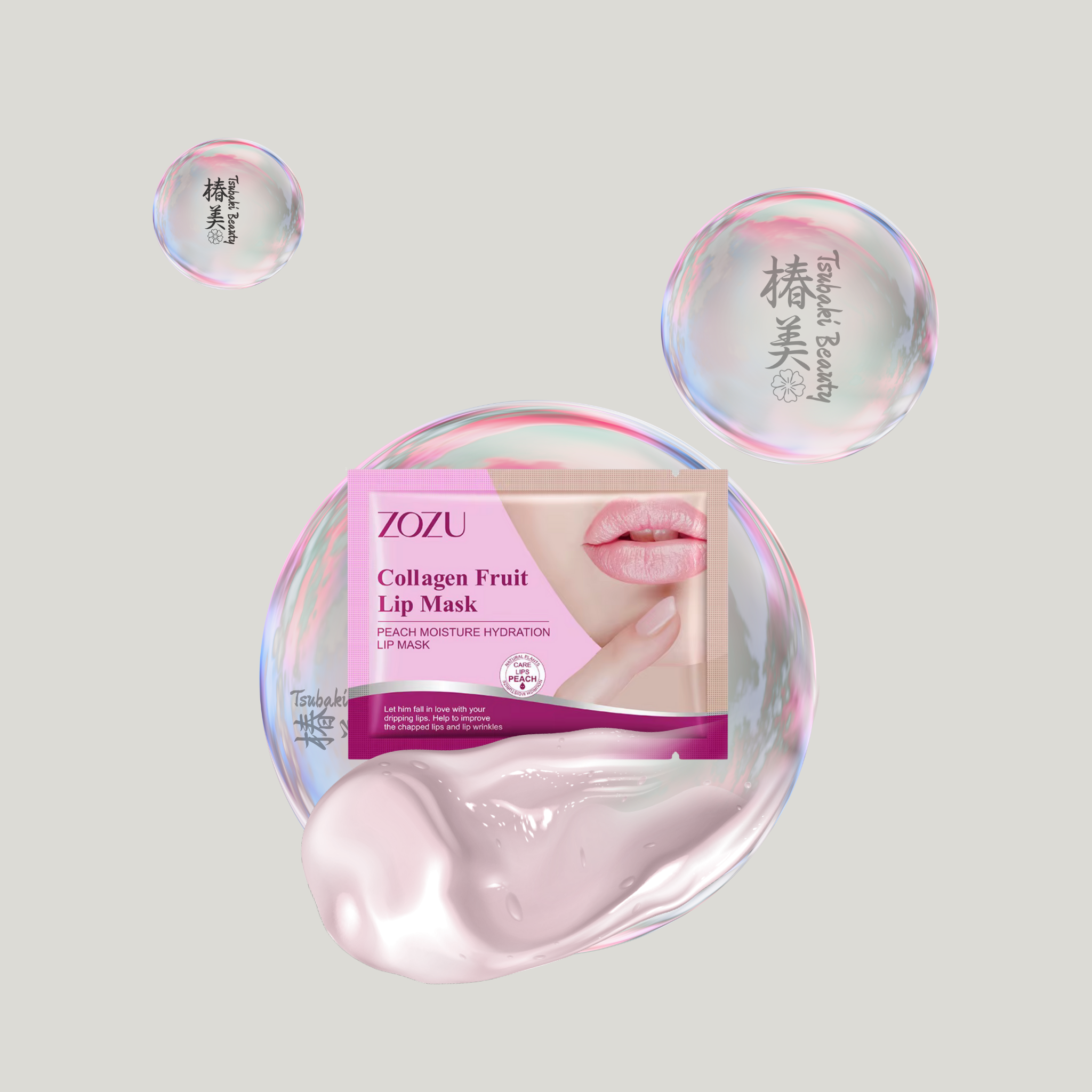 ZOZU Collagen Fruit Lip Mask