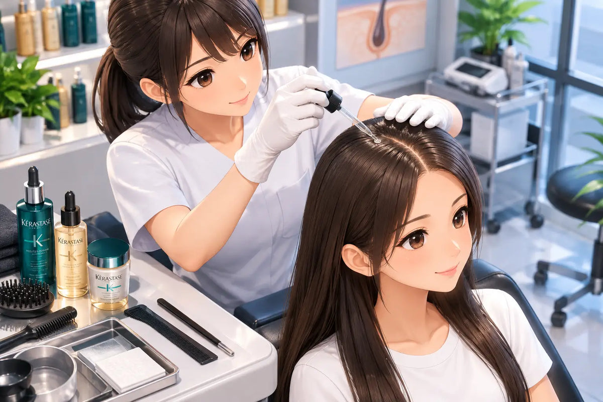 How to Use Scalp Treatment Serums Correctly