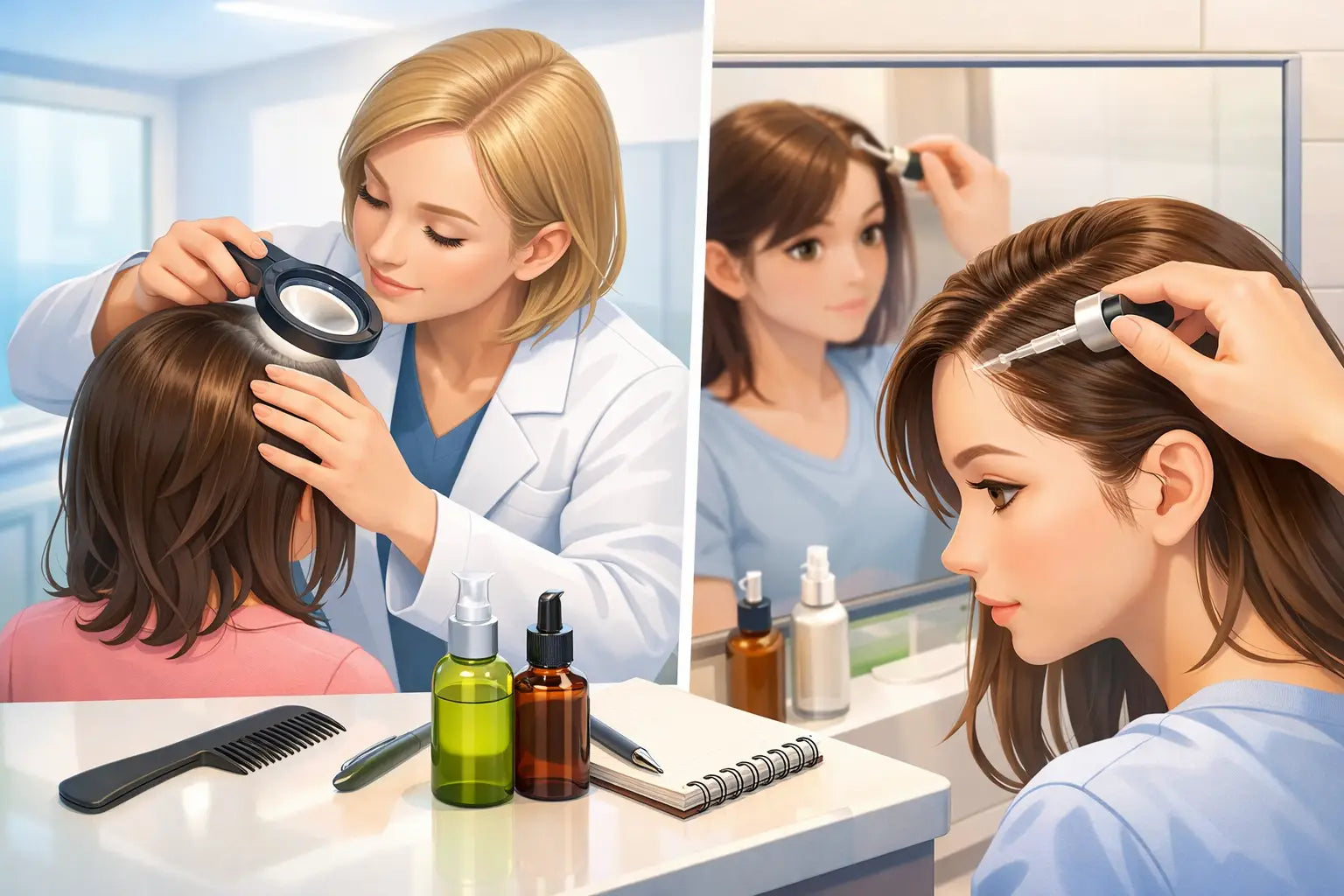 Can Scalp Serums Help Hair Loss? What Works