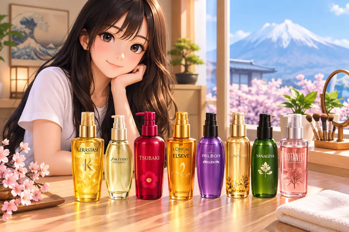 8 Best Japanese Hair Oils for Soft, Glossy Hair