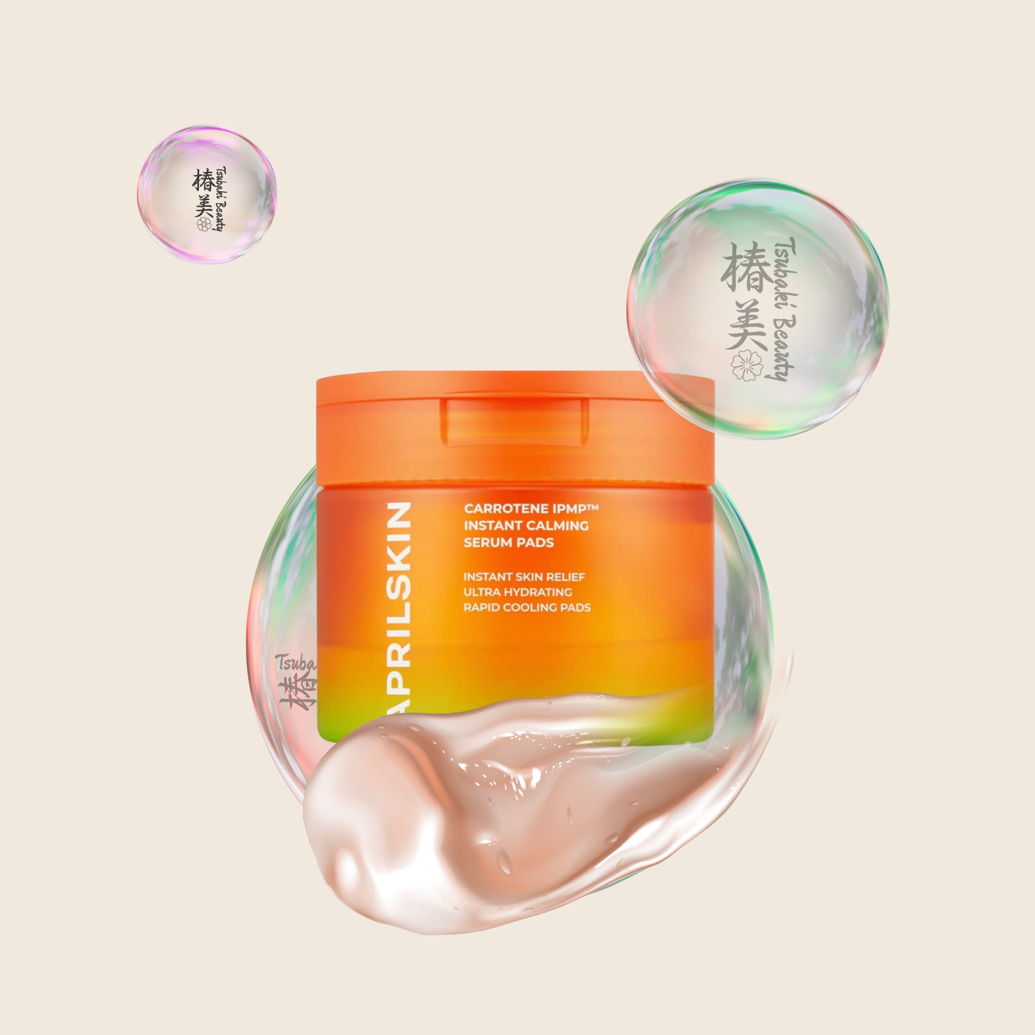 APRILSKIN Carrotene IPMP™ Instant Calming Serum Pads