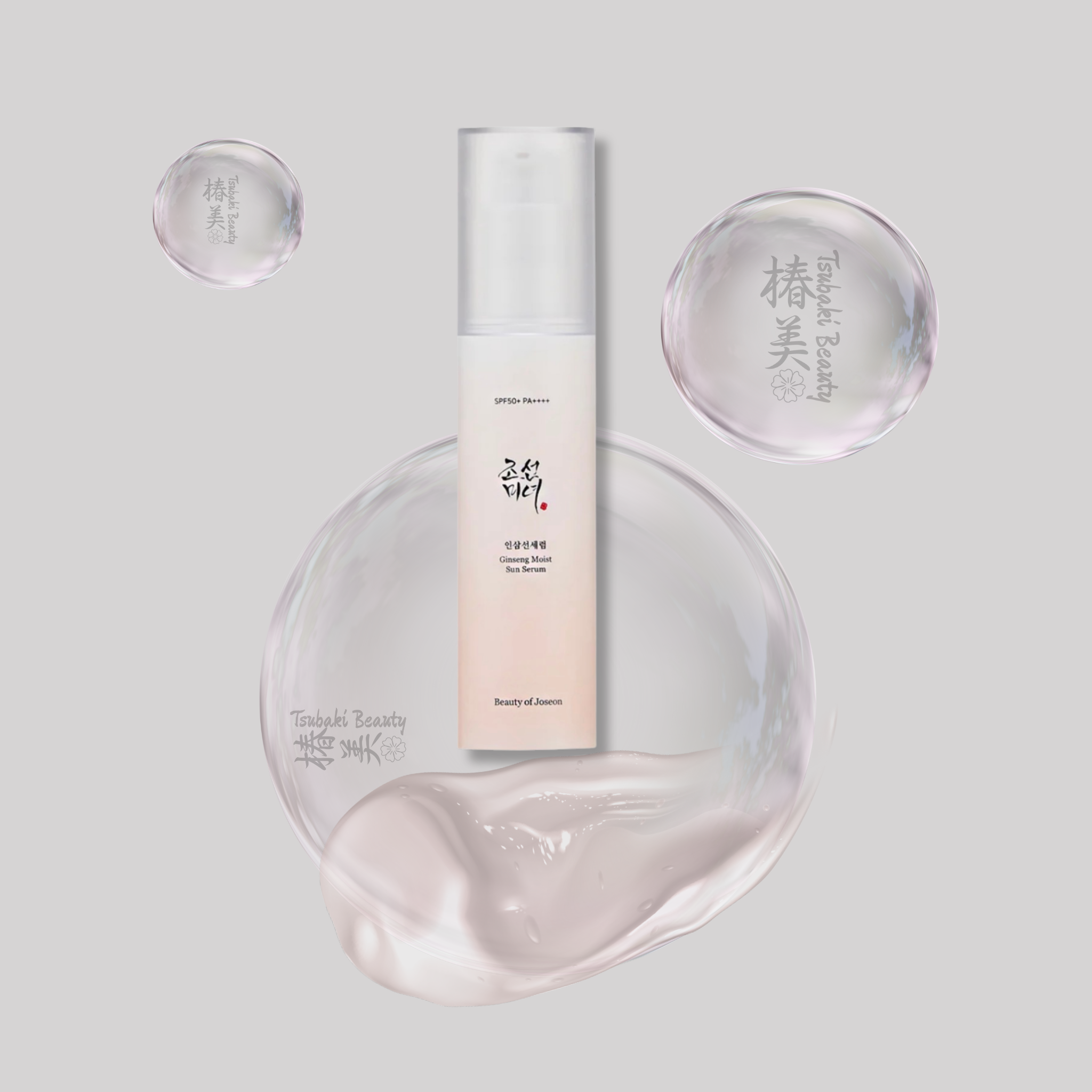 Beauty of Joseon Ginseng Moist Sun Serum SPF50+ PA++++ – Hydrating Korean Sunscreen Serum