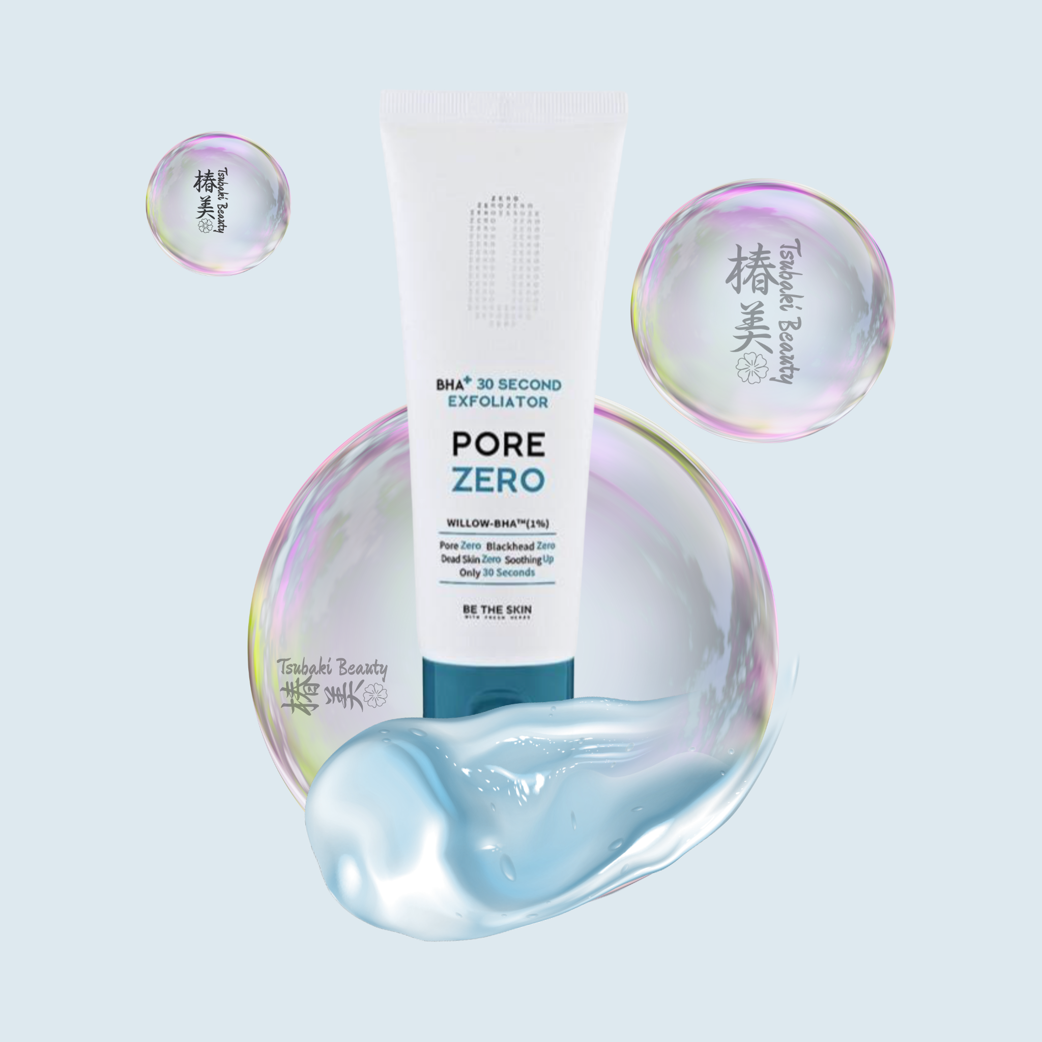 BE THE SKIN BHA+ Pore Zero 30 Second Exfoliator (Willow-BHA™ 1%)