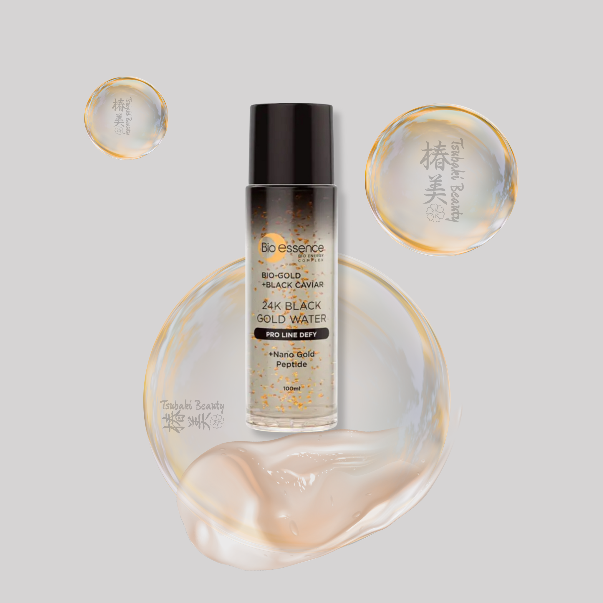 Bio-essence Bio-Gold + Black Caviar 24K Gold Water Essence