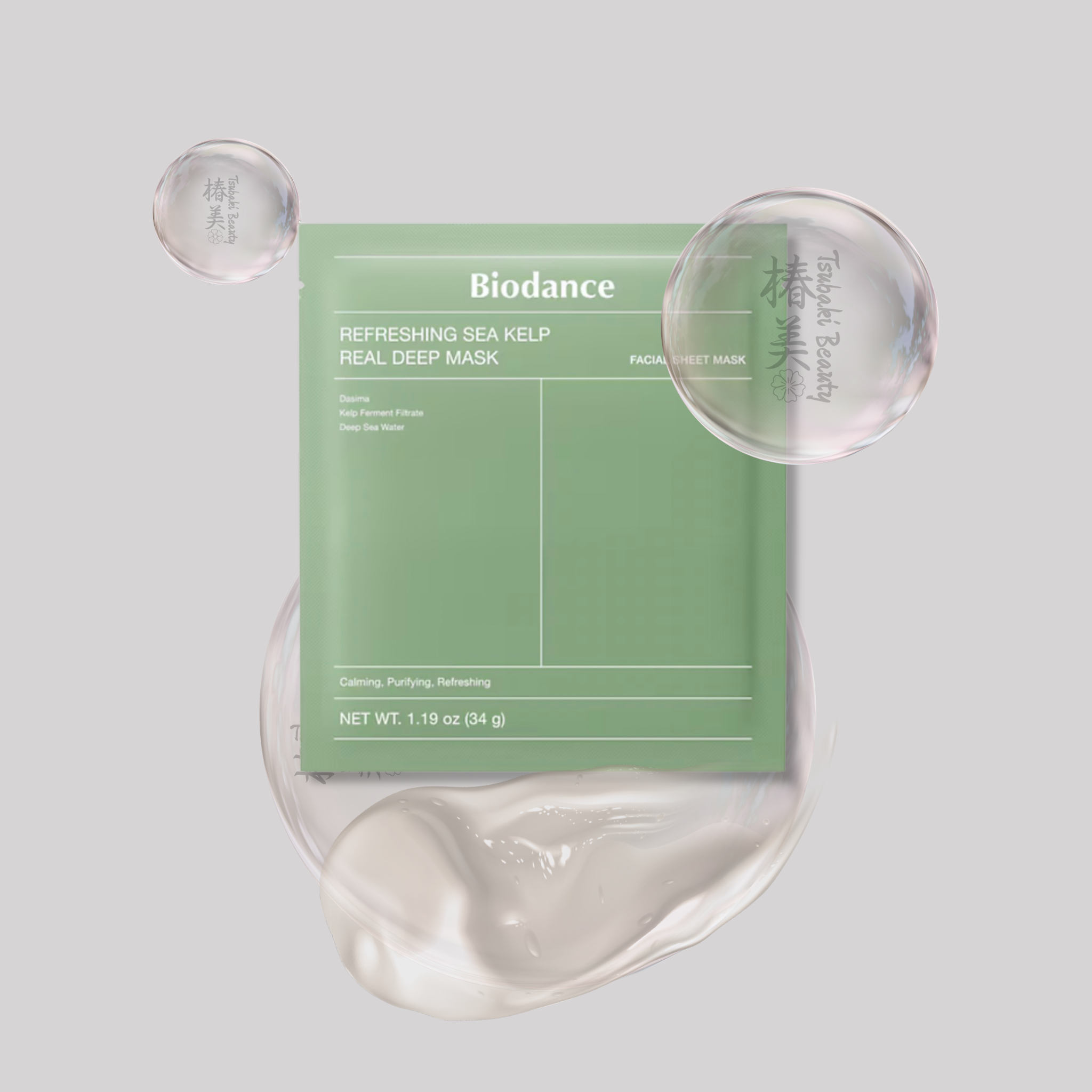 Biodance Refreshing Sea Kelp Real Deep Mask – Calming & Hydrating Sheet Mask