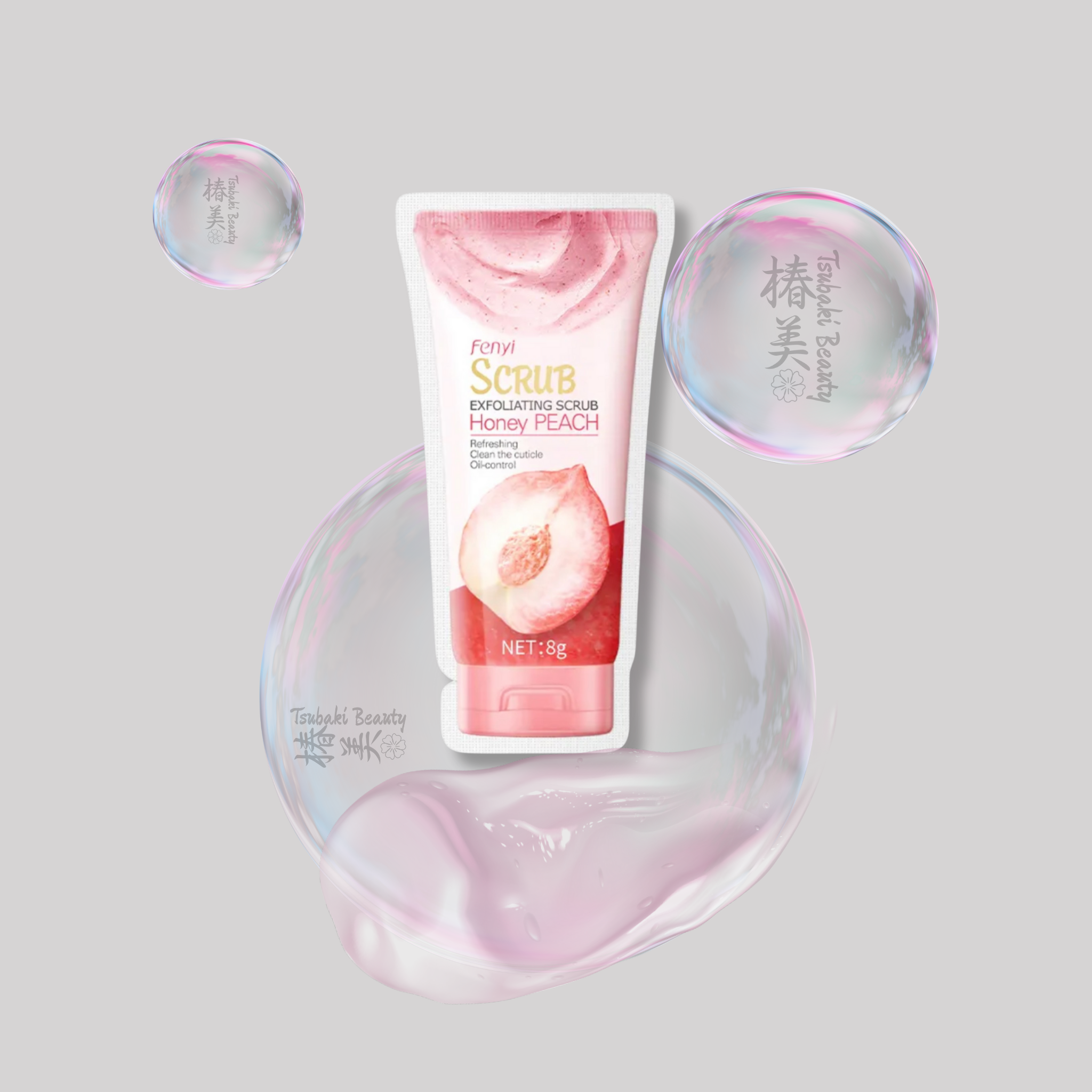 Fenyi Exfoliating Body Scrub Collection – Honey Peach