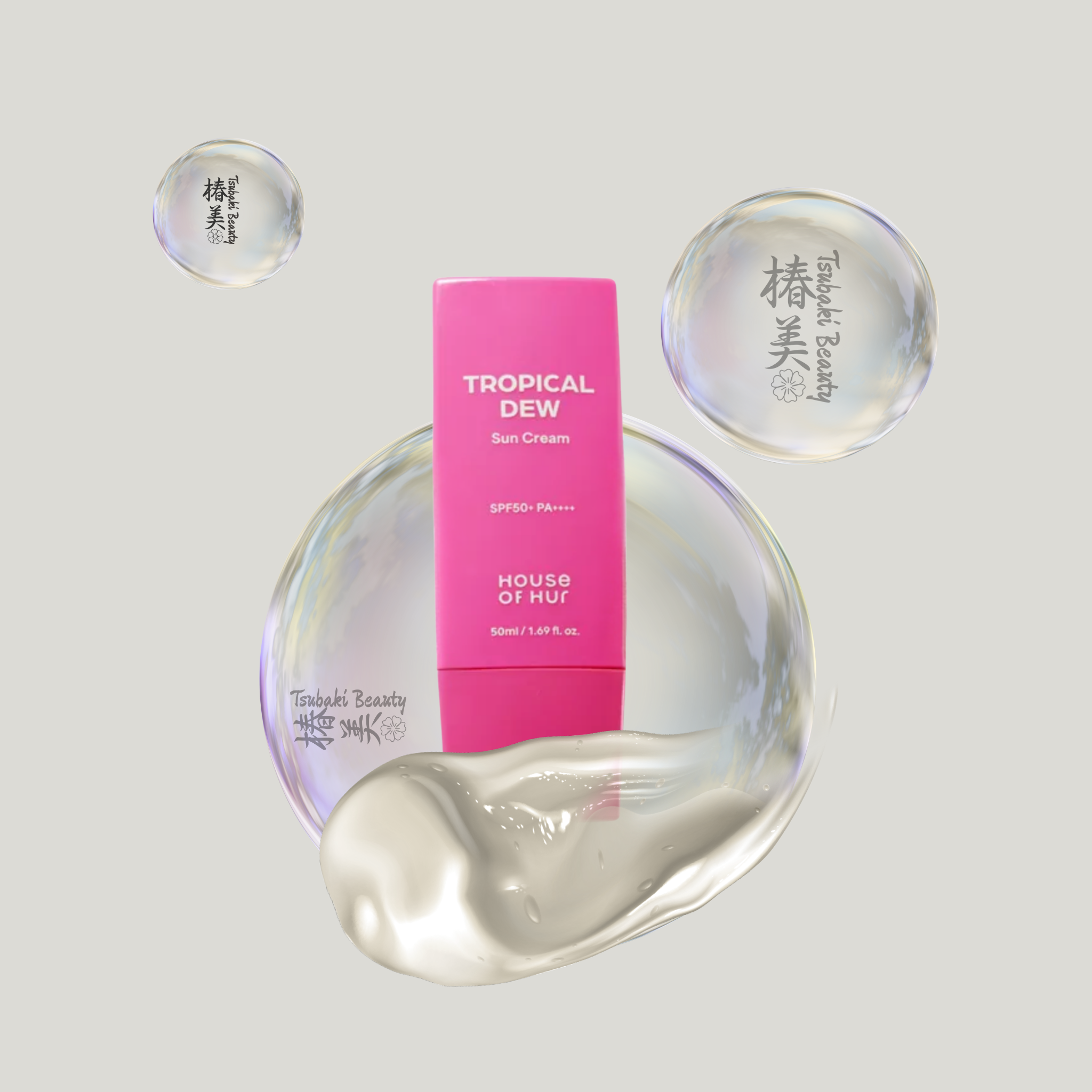 HOUSE OF HUR – Tropical Dew Sun Cream SPF50+ PA++++