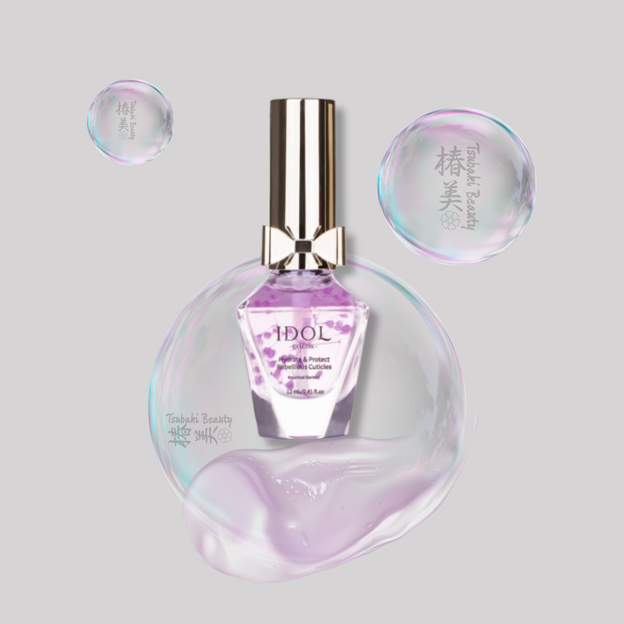 IDOL Color Cuticle Nail Oil – grape