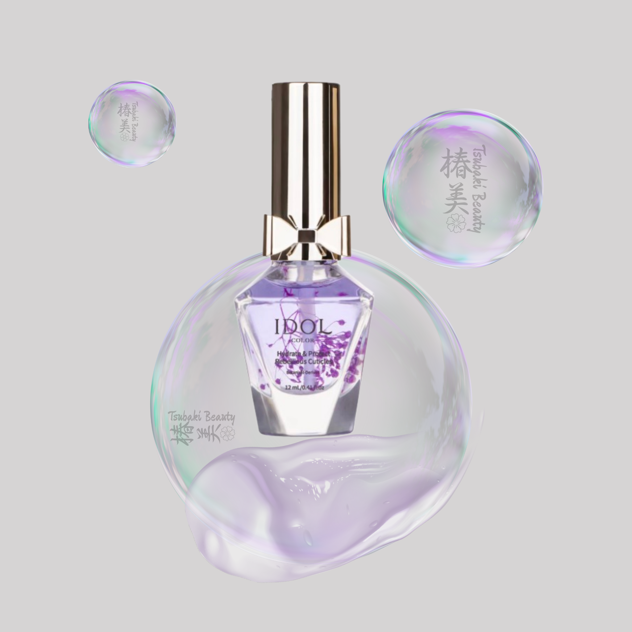 IDOL Color Cuticle Nail Oil – lavender