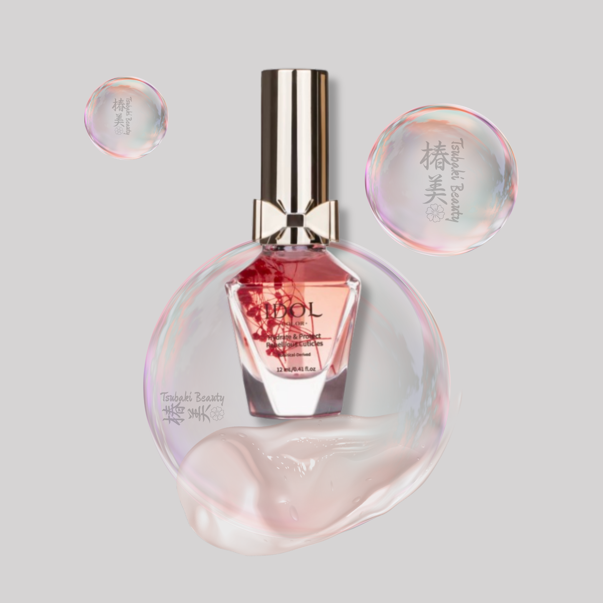 IDOL Color Cuticle Nail Oil – Hydrating Nail & Cuticle Care Treatment
