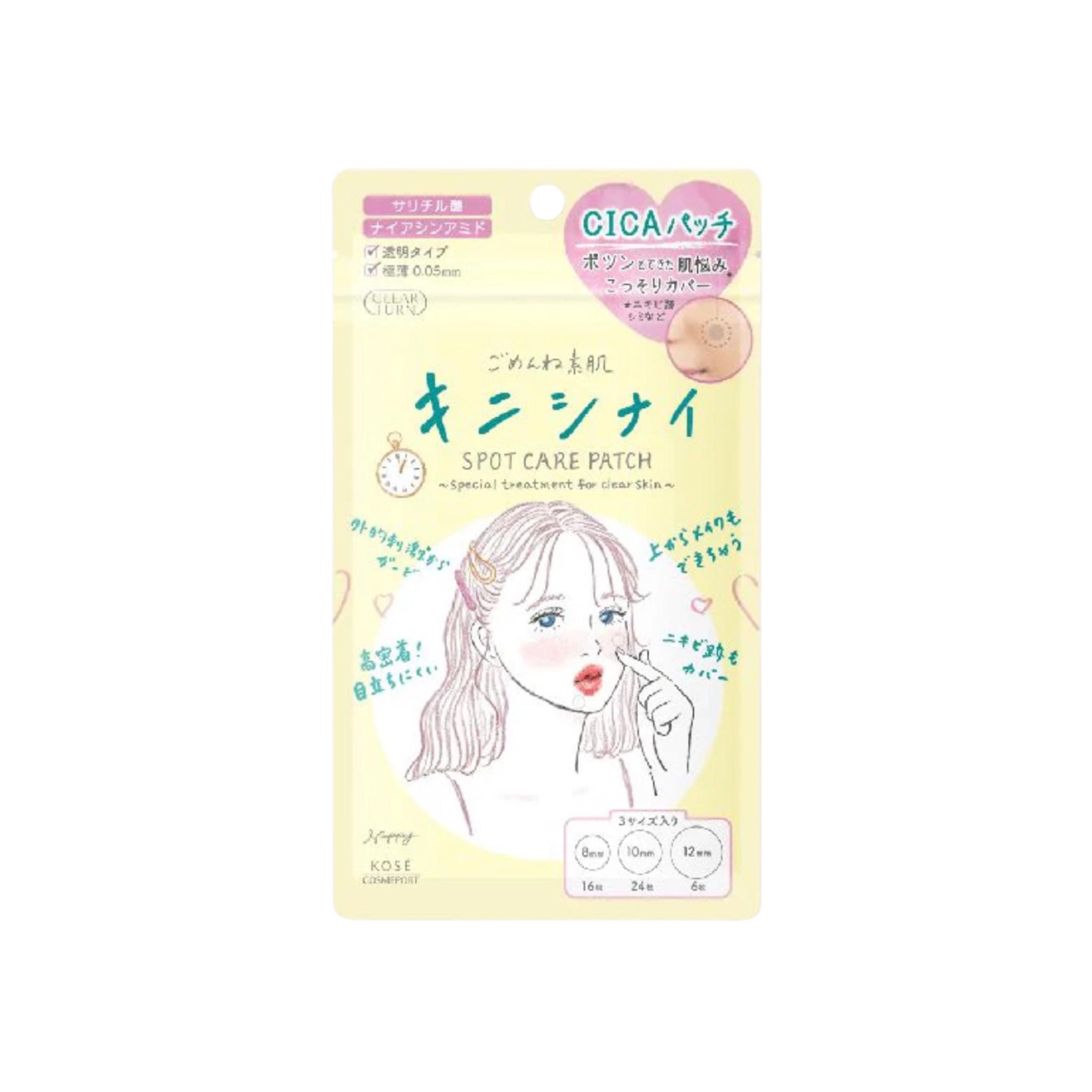 KOSE Clear Turn “Kinishinai” CICA Spot Care Patch