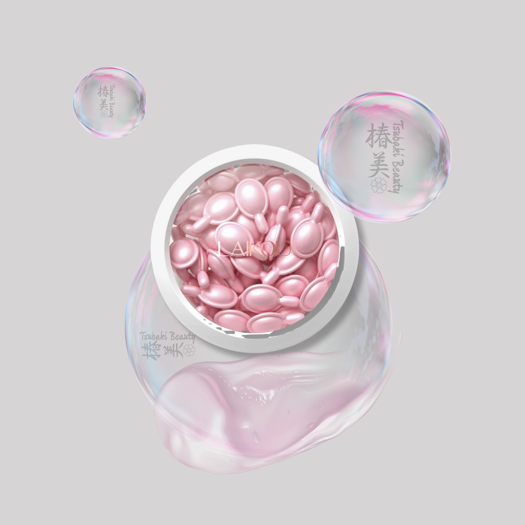 LAIKOU Sakura Glow Capsule Serum 