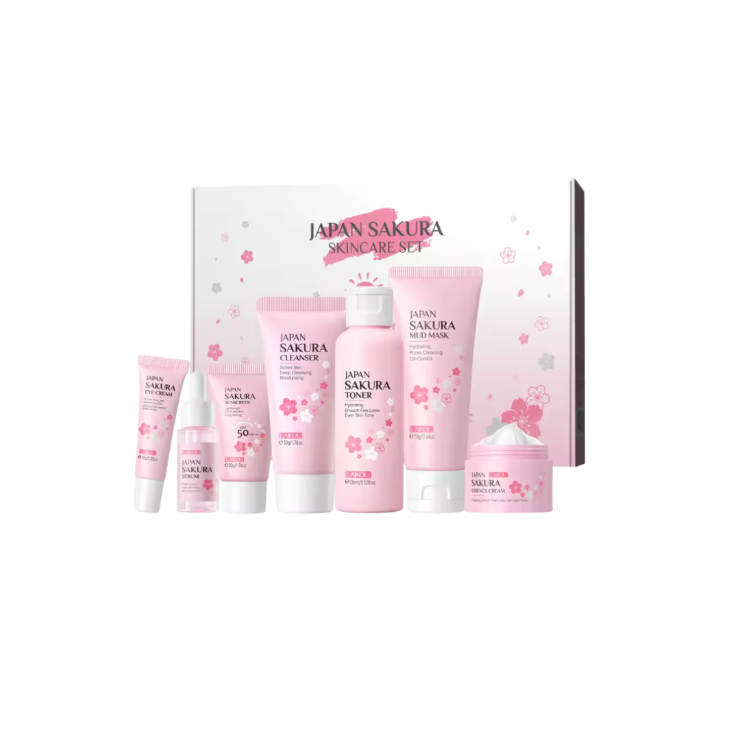Laikou japan sakura set 7pcs