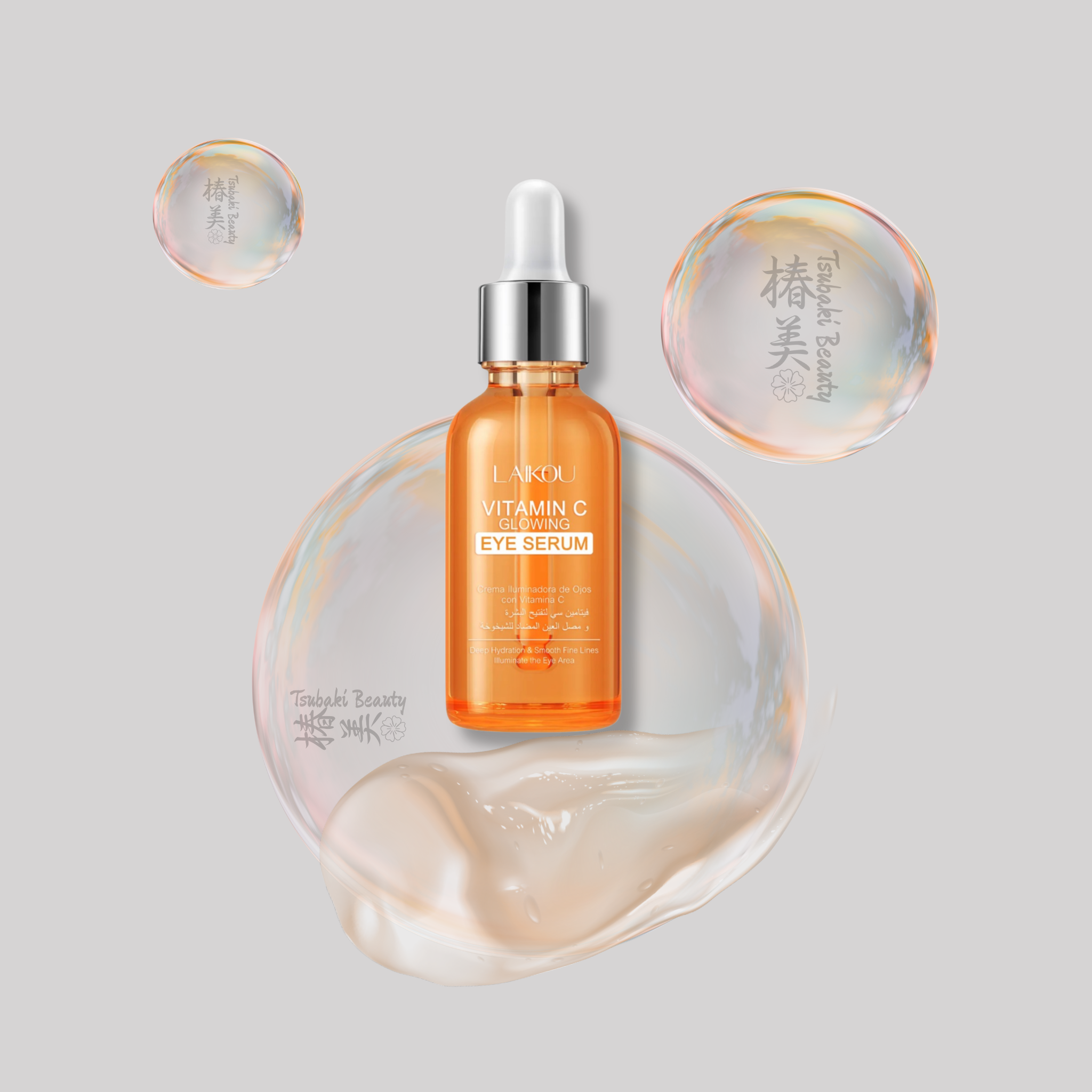 LAIKOU Vitamin C Glowing Eye Serum – Brightening & Smooth Eye Care