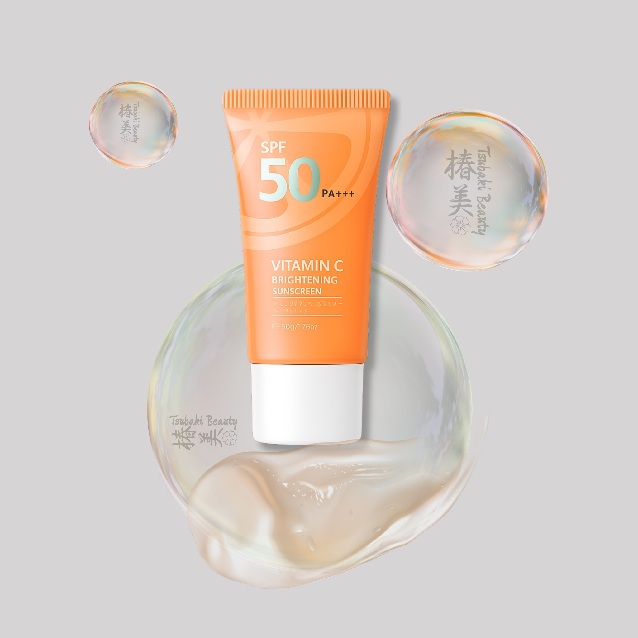 LAIKOU Vitamin C Brightening Sunscreen SPF50 PA+++ – Glow & Daily Protection
