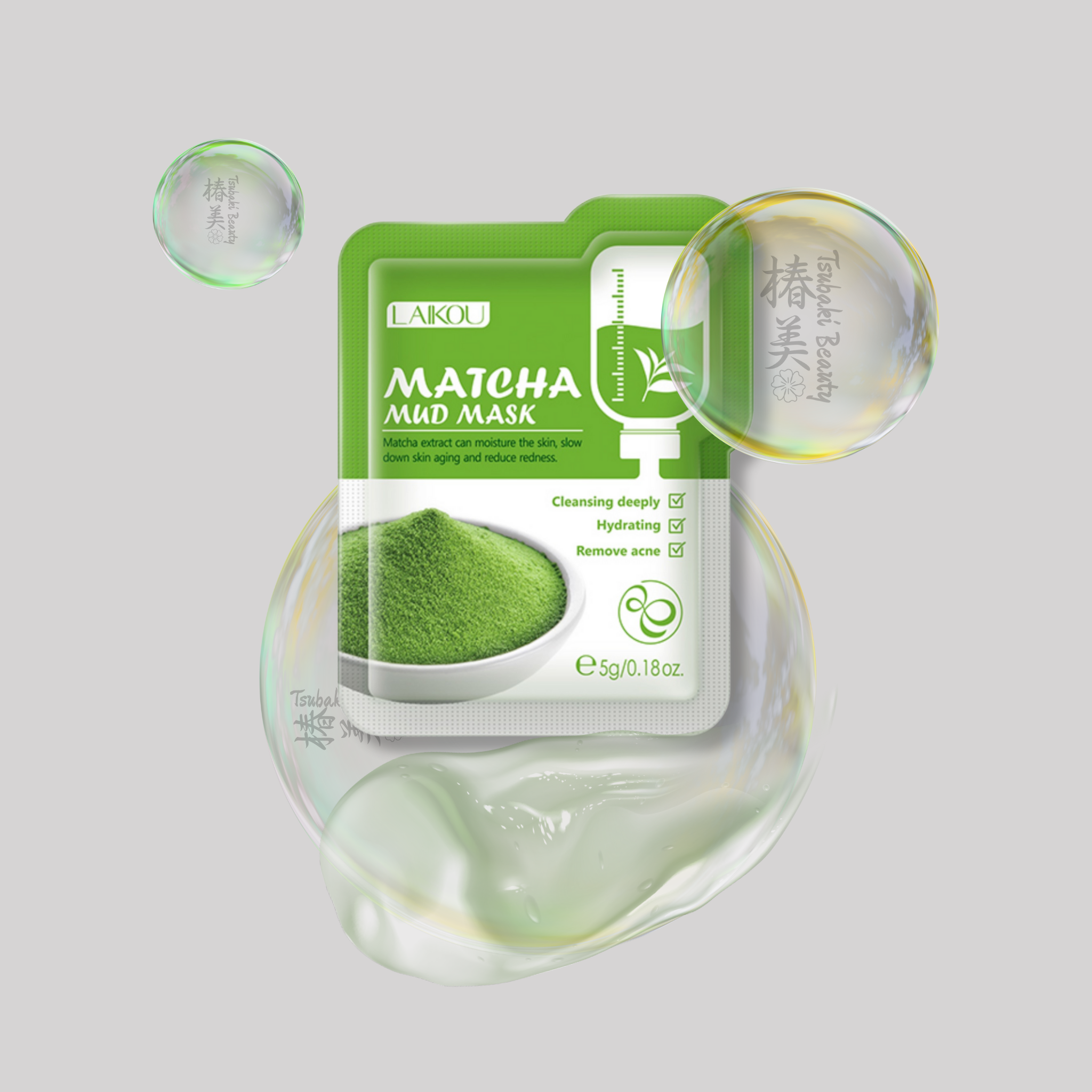 LAIKOU Mud Mask Matcha