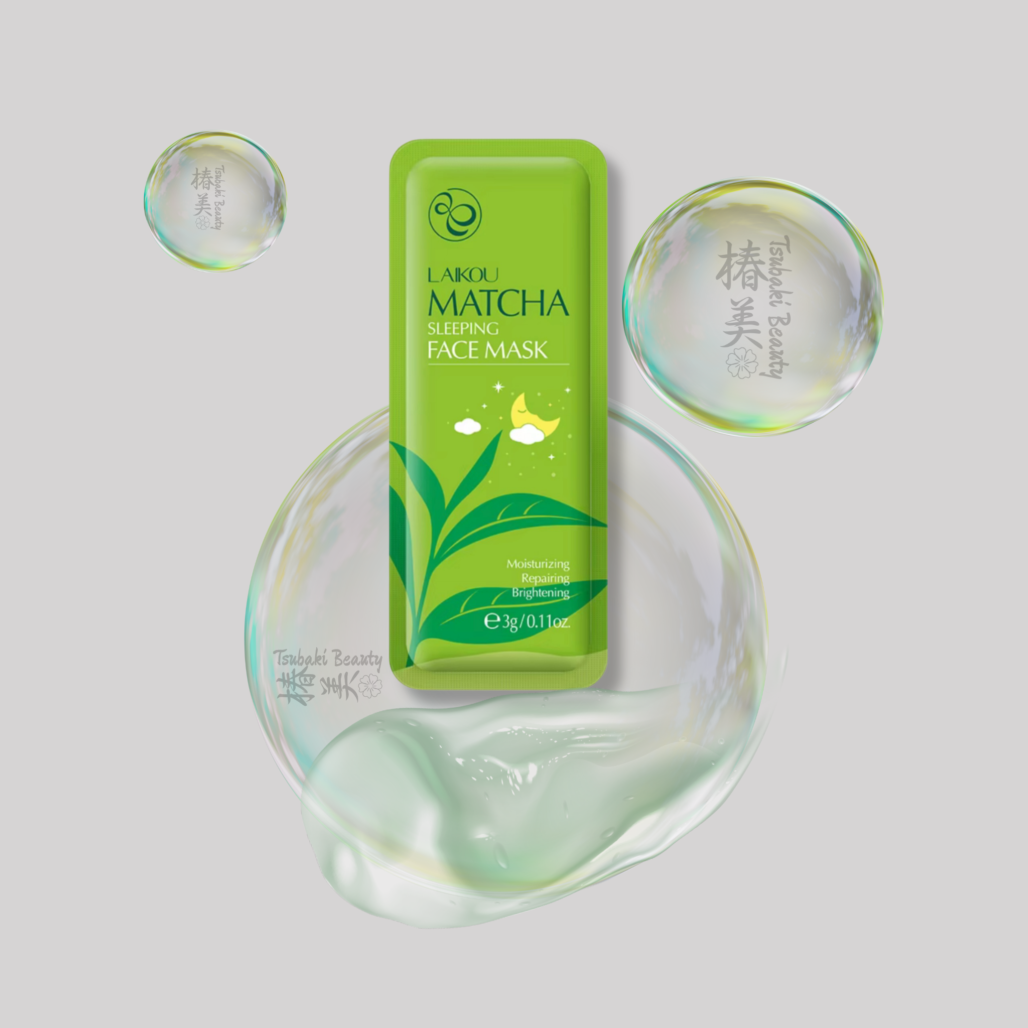 LAIKOU Sleeping Mask Mini Set 3g – Overnight Hydrating Gel Masks (6 Variants)