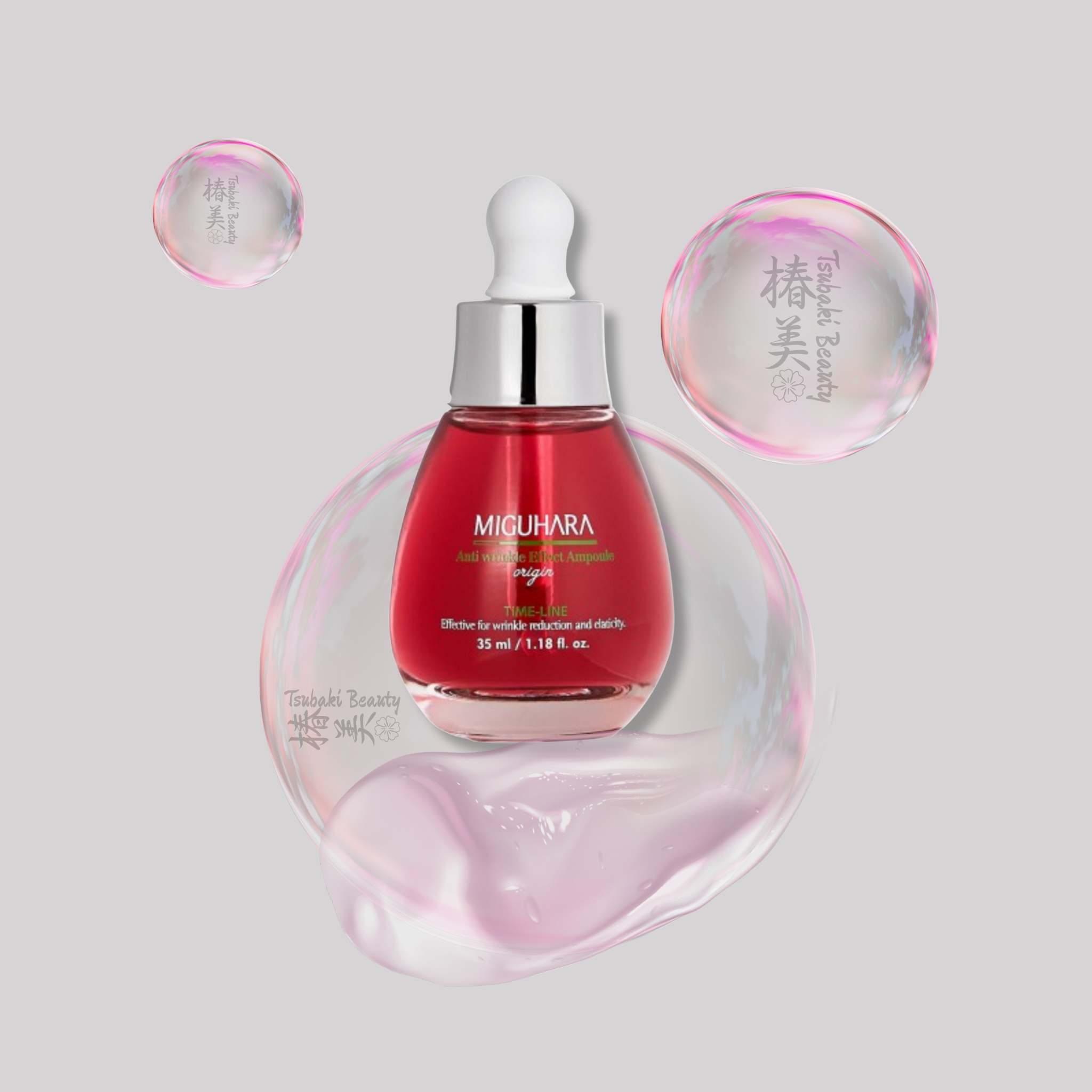 MIGUHARA Anti-Wrinkle Effect Ampoule Origin – Firming & Hydrating Anti-Aging Serum