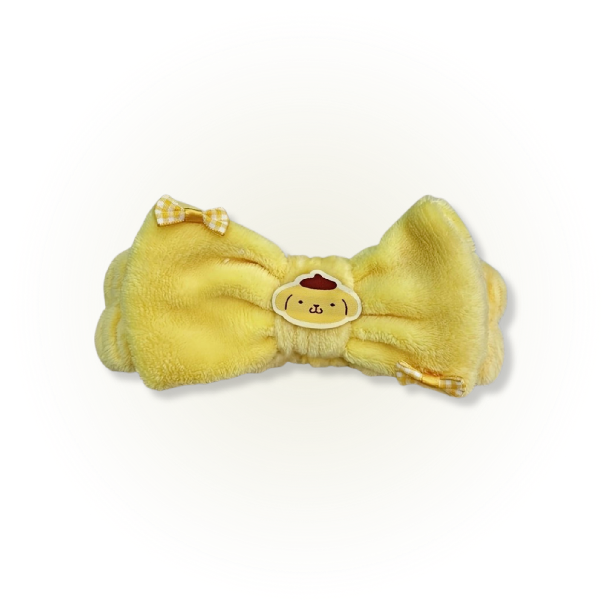 Pompompurin Plush Skincare Hair Band – Soft Face Wash Headband