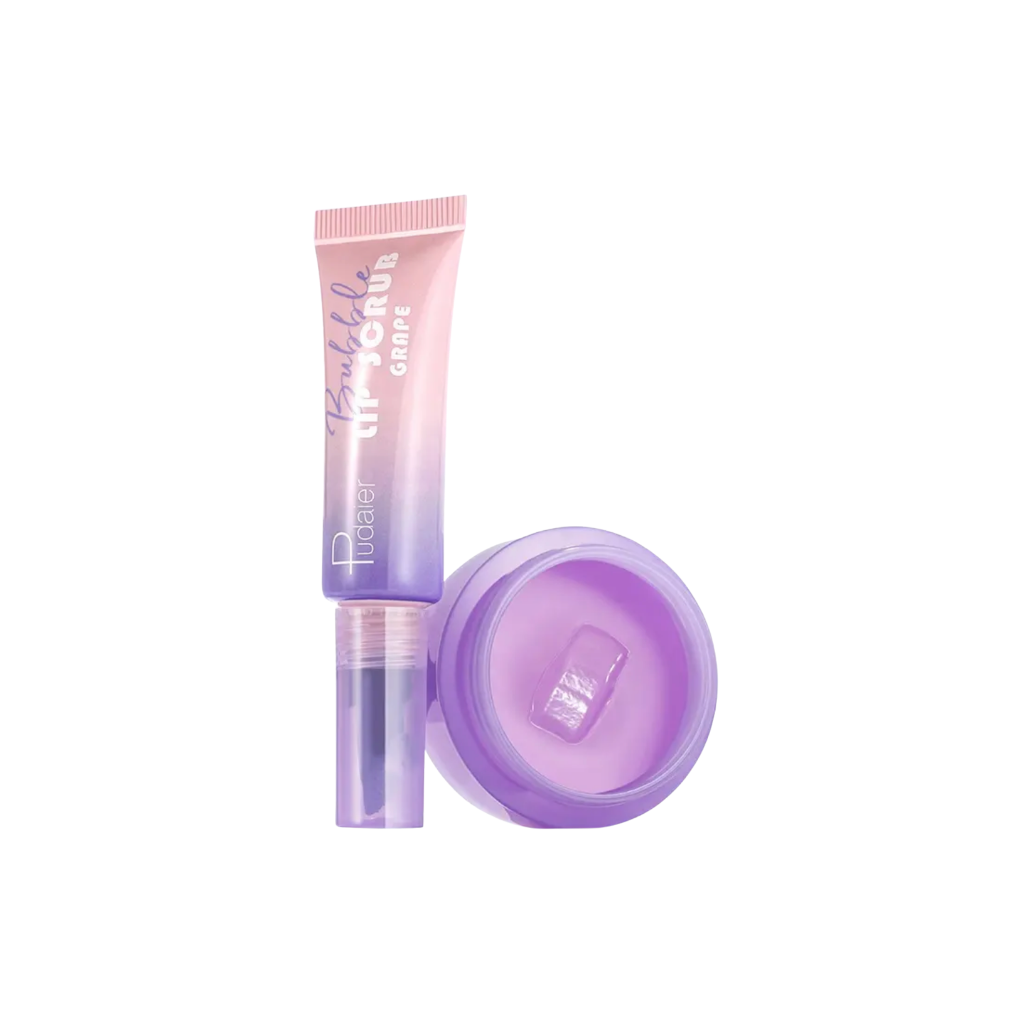 Pudaier Bubble Lip Scrub Set – Gentle Exfoliating Lip Care
