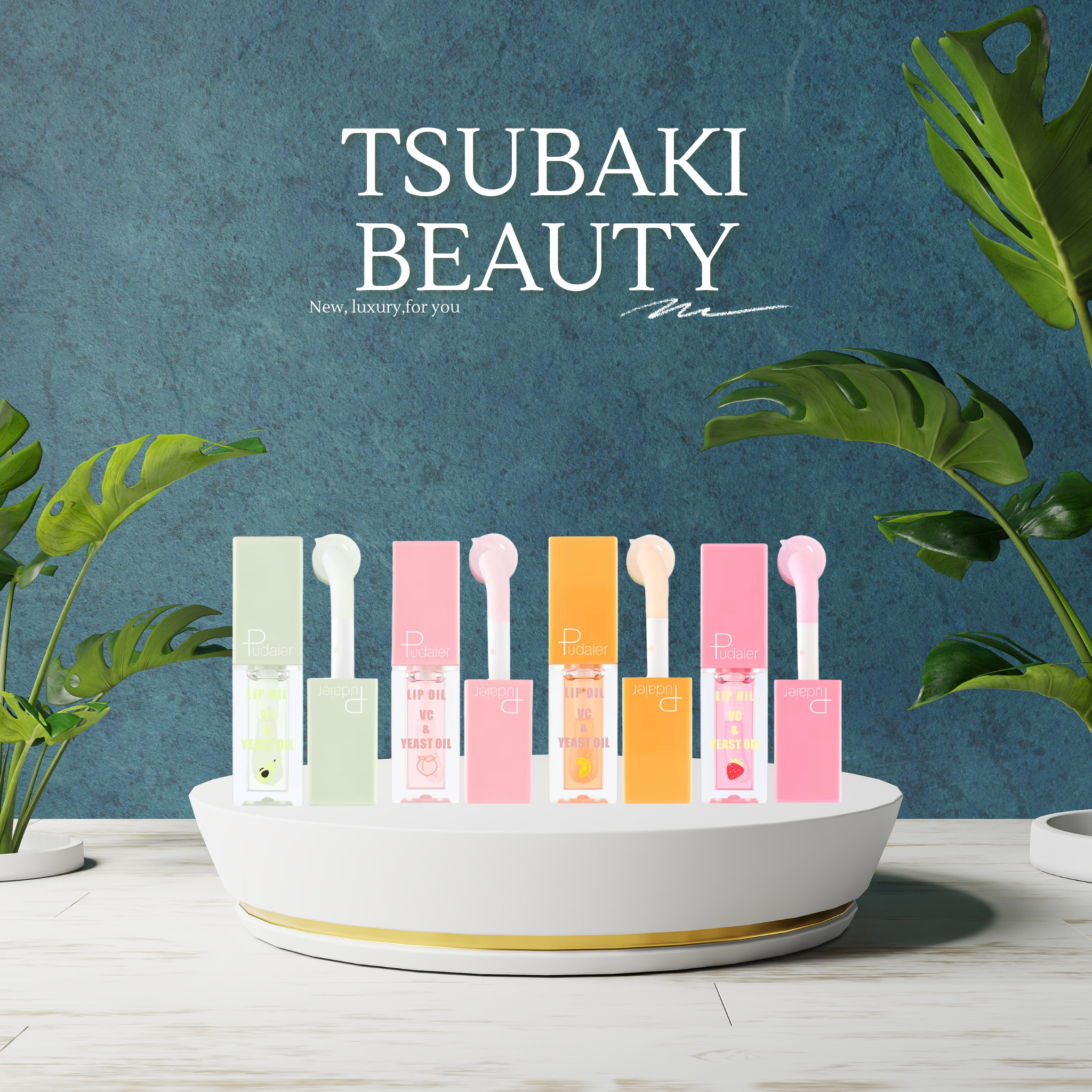 Pudaier Lip Oil (set 2pcs)