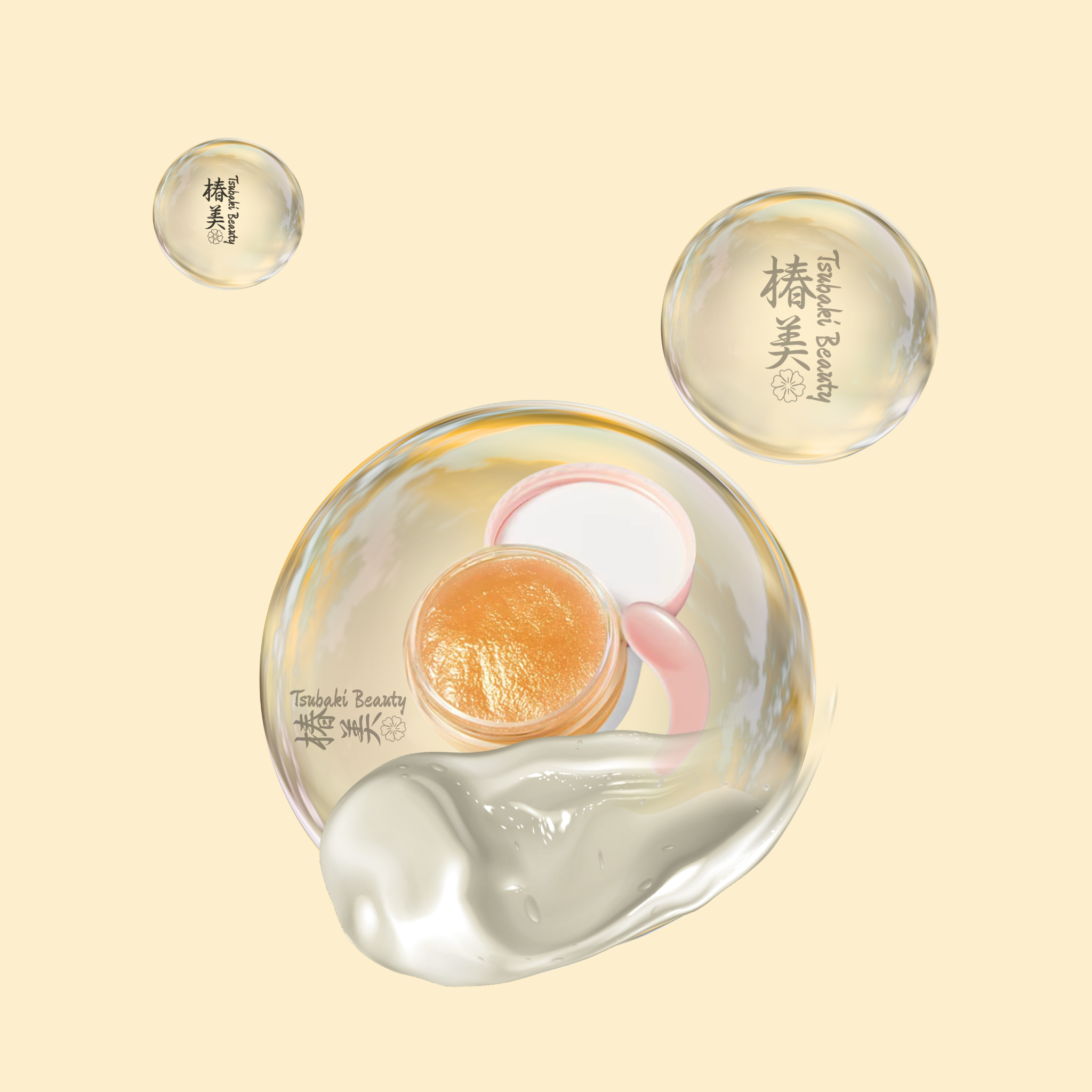 PUDAIER – Sugar Lip Scrub Exfoliant Pour- orange honey