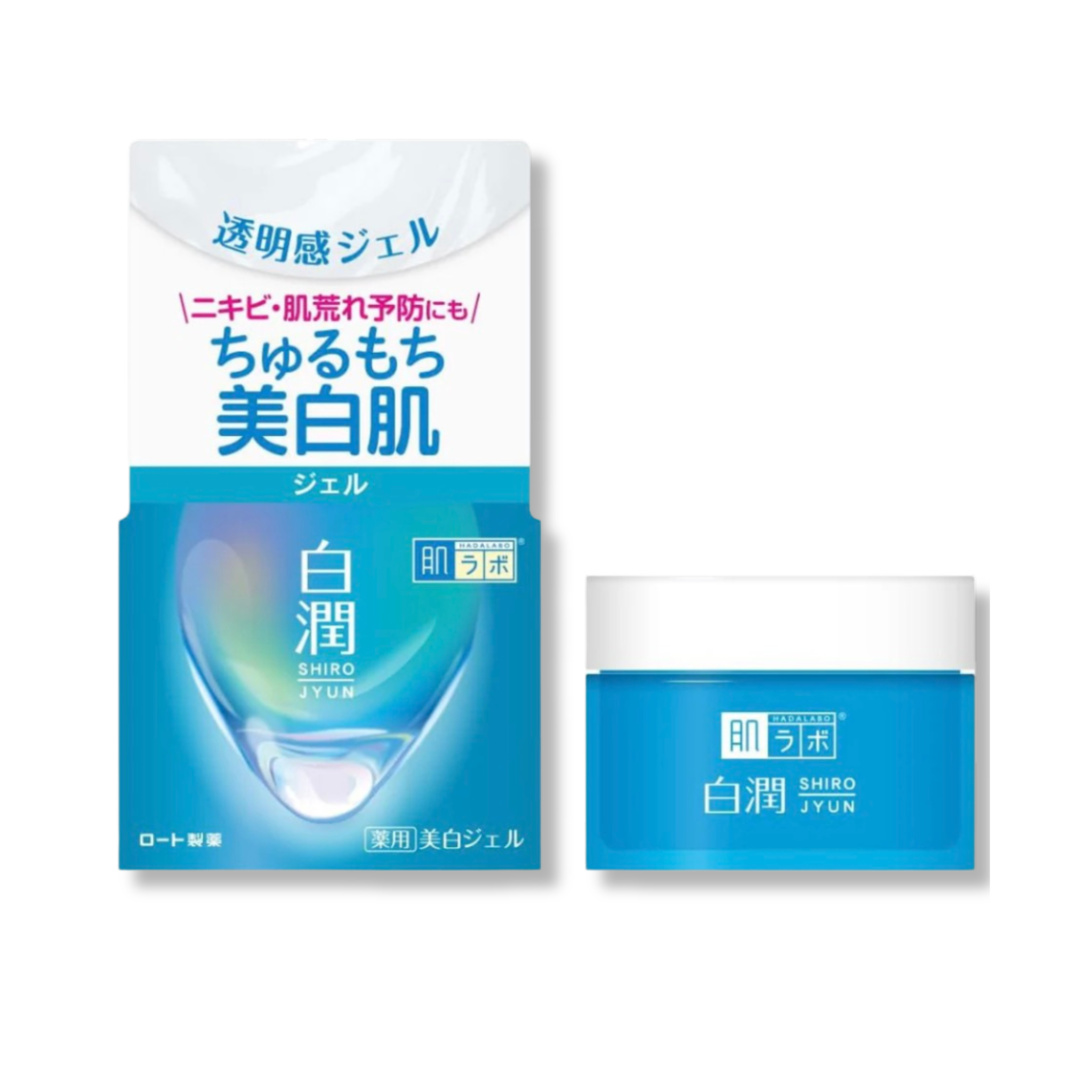 Hada Labo Shirojyun Brightening Gel – Hydrating Tone Care Moisture Cream
