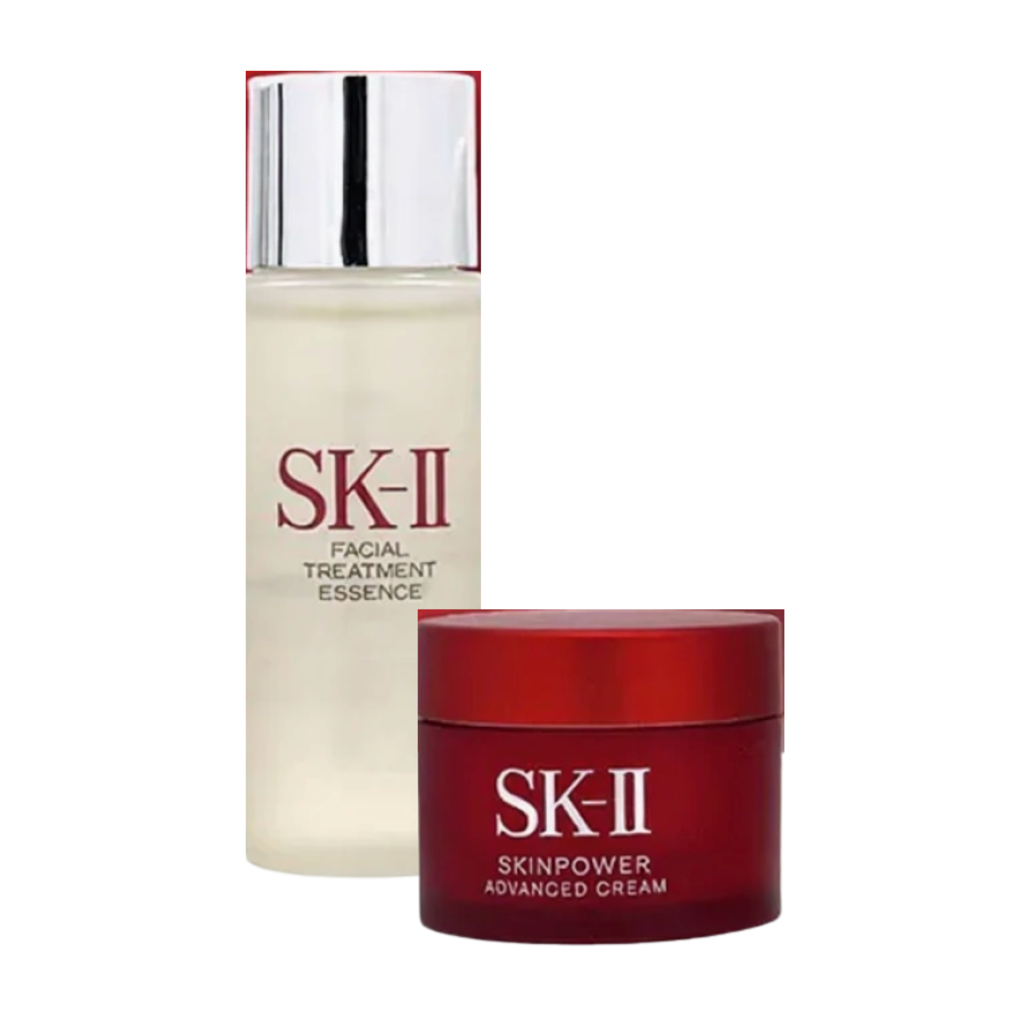 SK-II Facial Treatment Essence & Skinpower Advanced Cream Set – Pitera Hydration & Firming Care