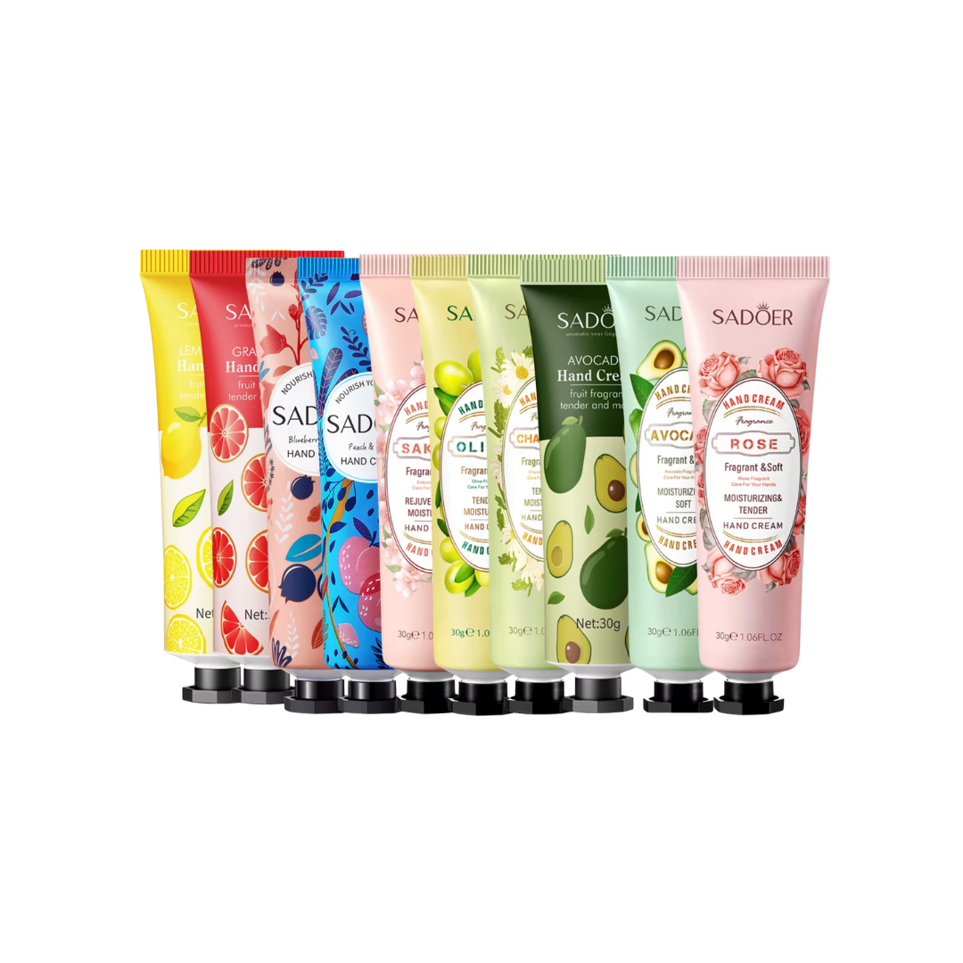 SADOER Fragrant Moisturizing Hand Cream Collection – Nourishing Hand Care
