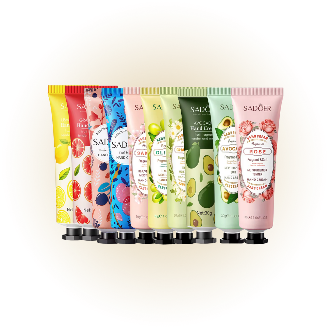 SADOER Fragrant Moisturizing Hand Cream Collection – Nourishing Hand Care