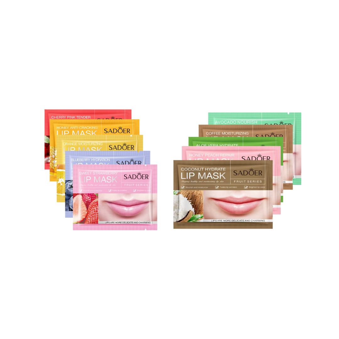 SADOER Fruit Lip Mask – Nourishing & Hydrating Lip Sleeping Mask (10 Variants)