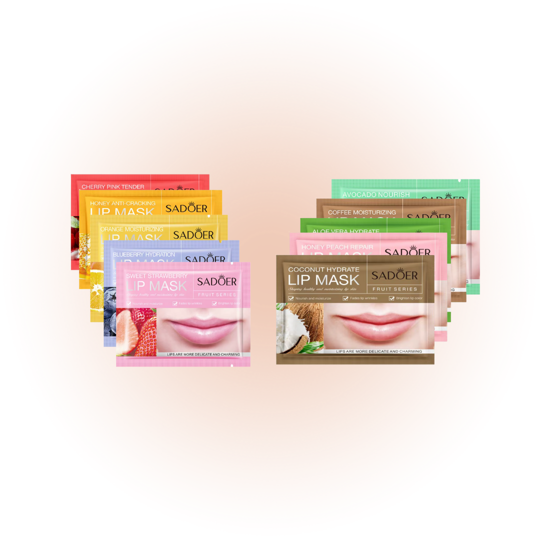 SADOER Fruit Lip Mask – Nourishing & Hydrating Lip Sleeping Mask (10 Variants)
