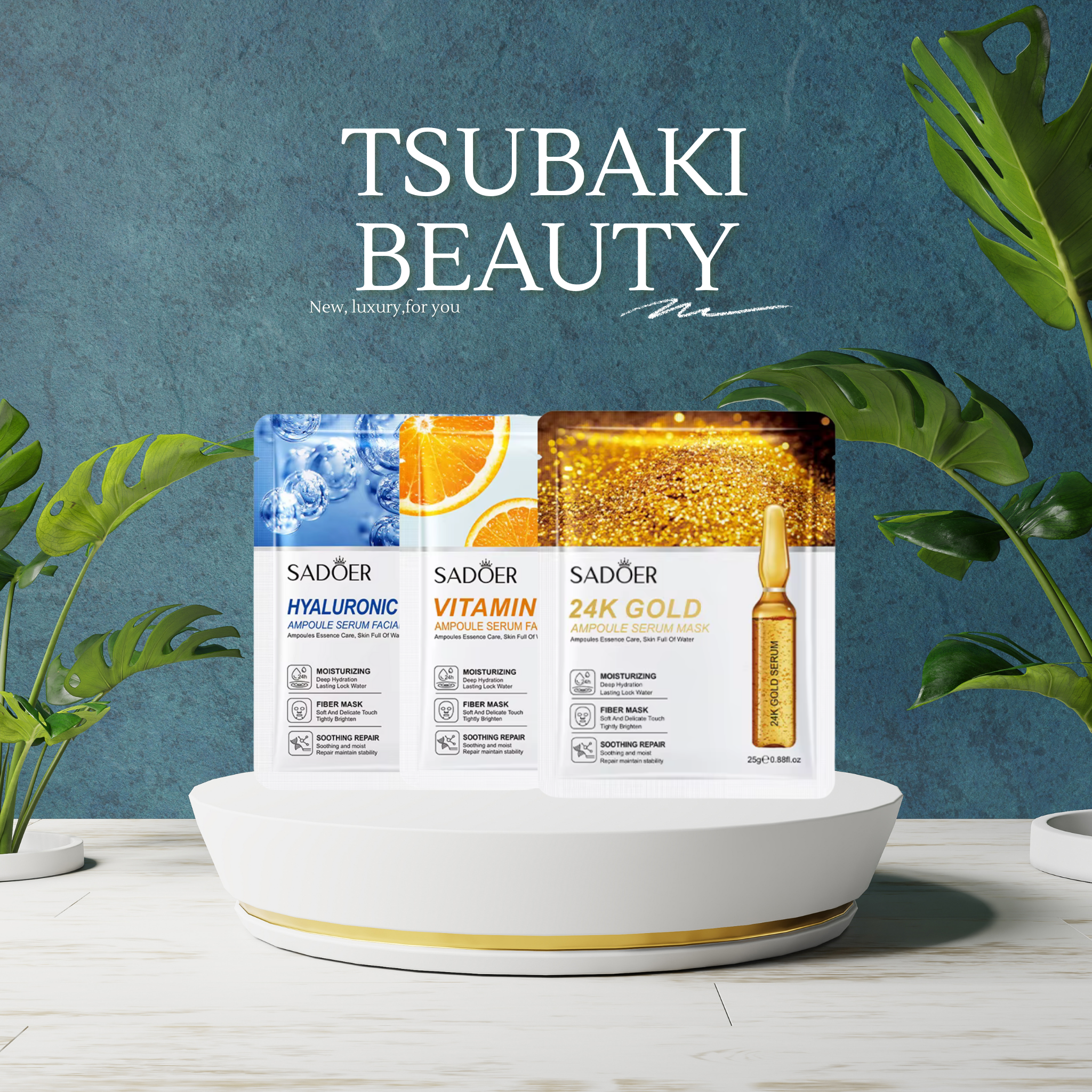 SADOER Ampoule Essence Sheet Mask Collection