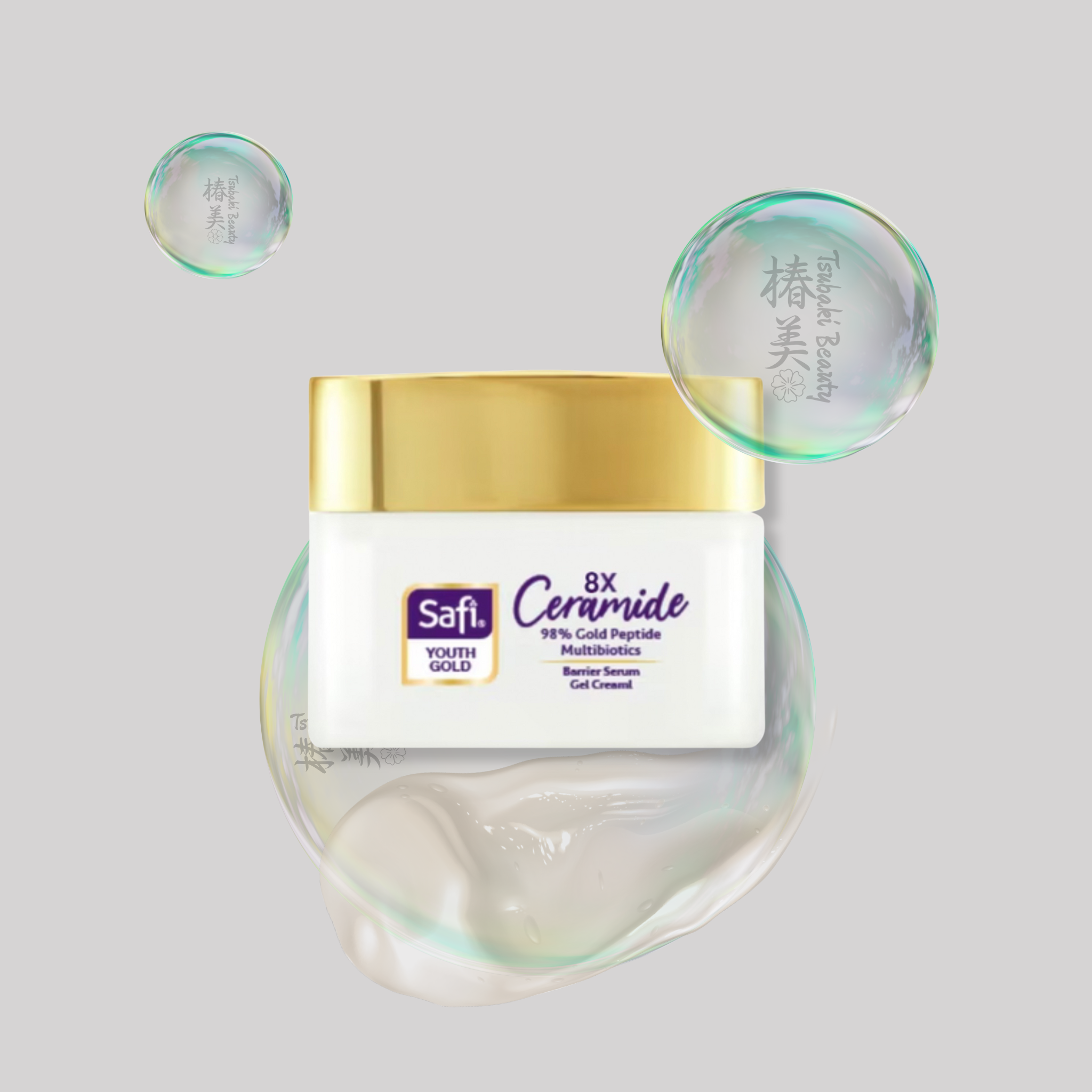 Safi Youth Gold 8X Ceramide Barrier Serum Gel Cream