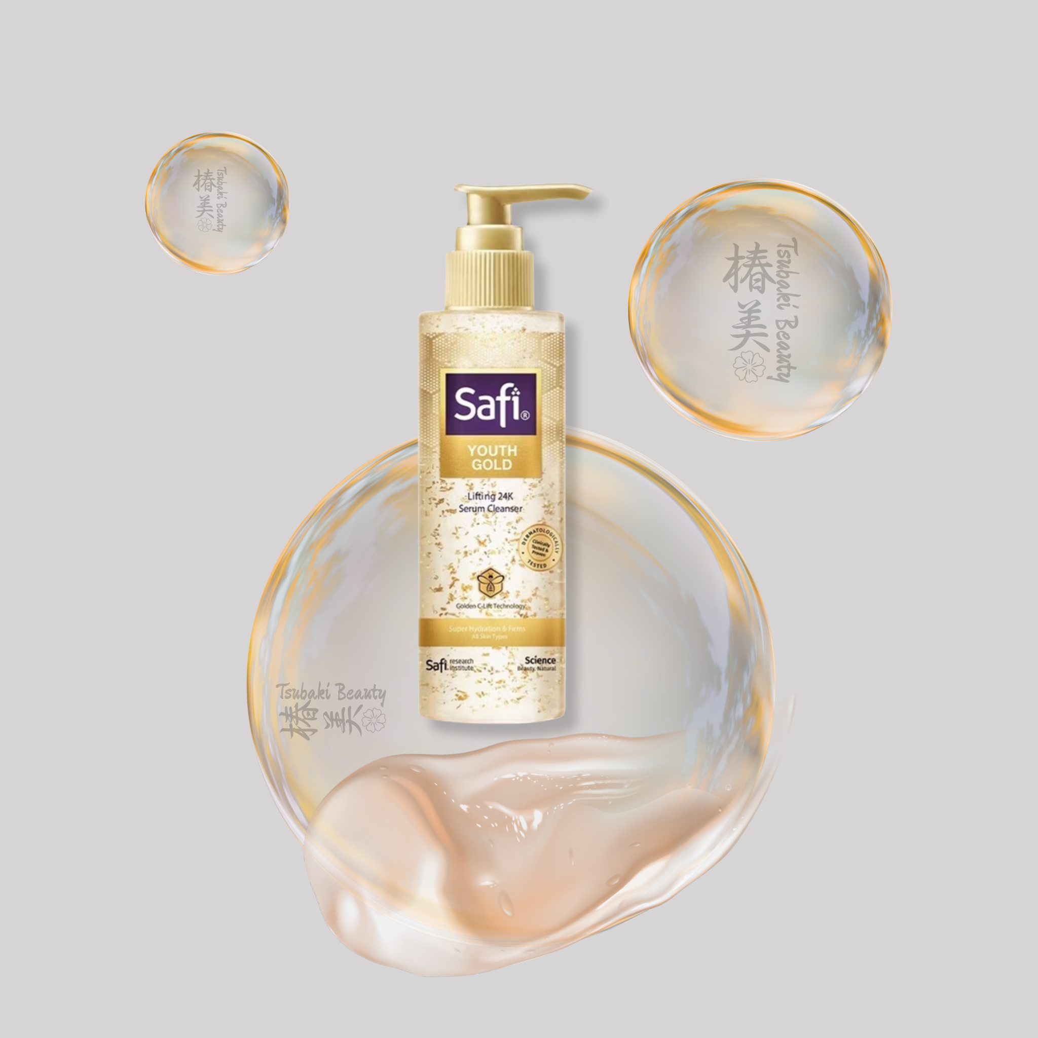 Safi Youth Gold Lifting 24K Serum Cleanser