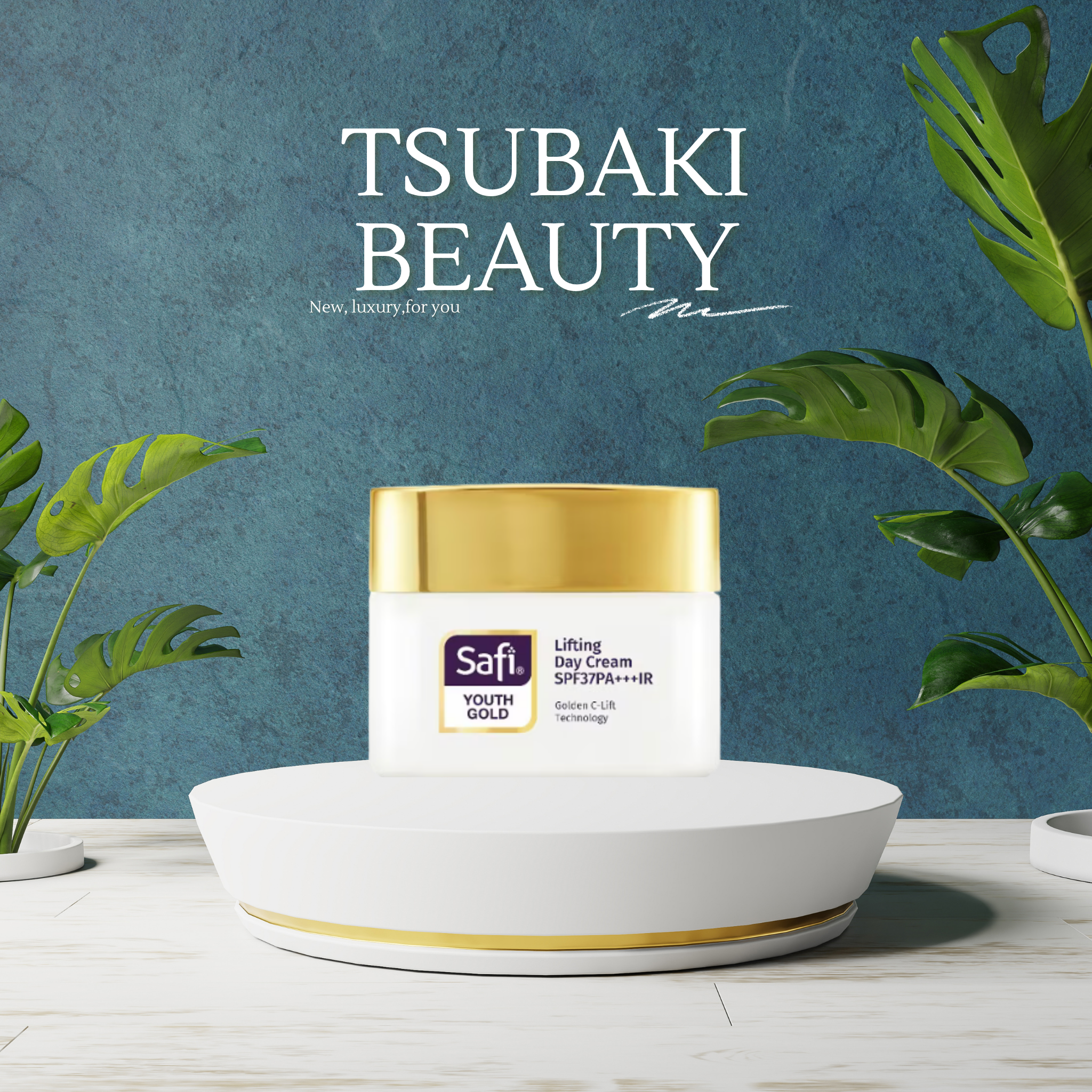 SAFI Youth Gold Lifting Day Cream SPF37 PA++ IR, Malaysian luxury product