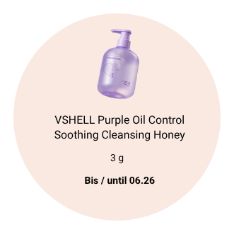 VSHELL Purple Oil Control Soothing Cleansing Honey
