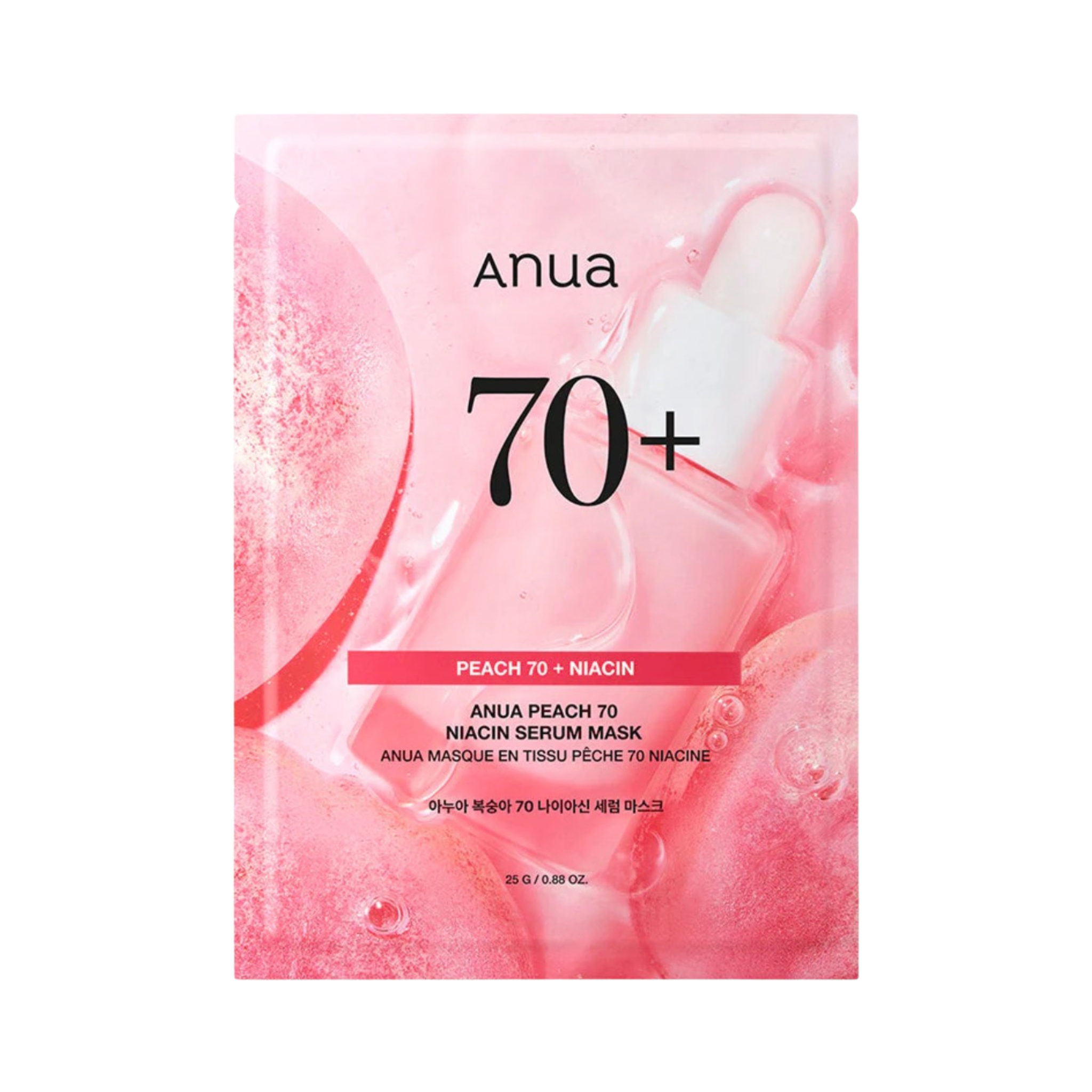 Anua Peach 70 Niacin Serum Mask