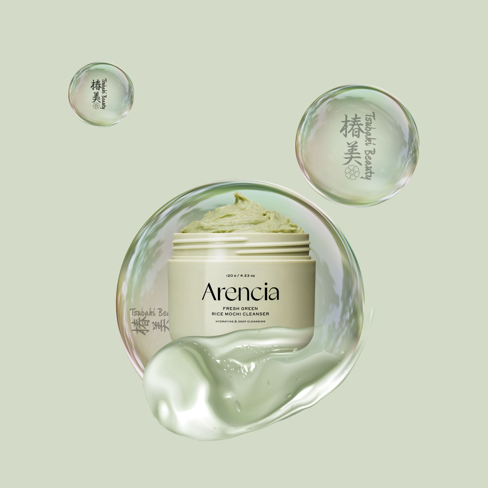 arencia green mochi cleanser