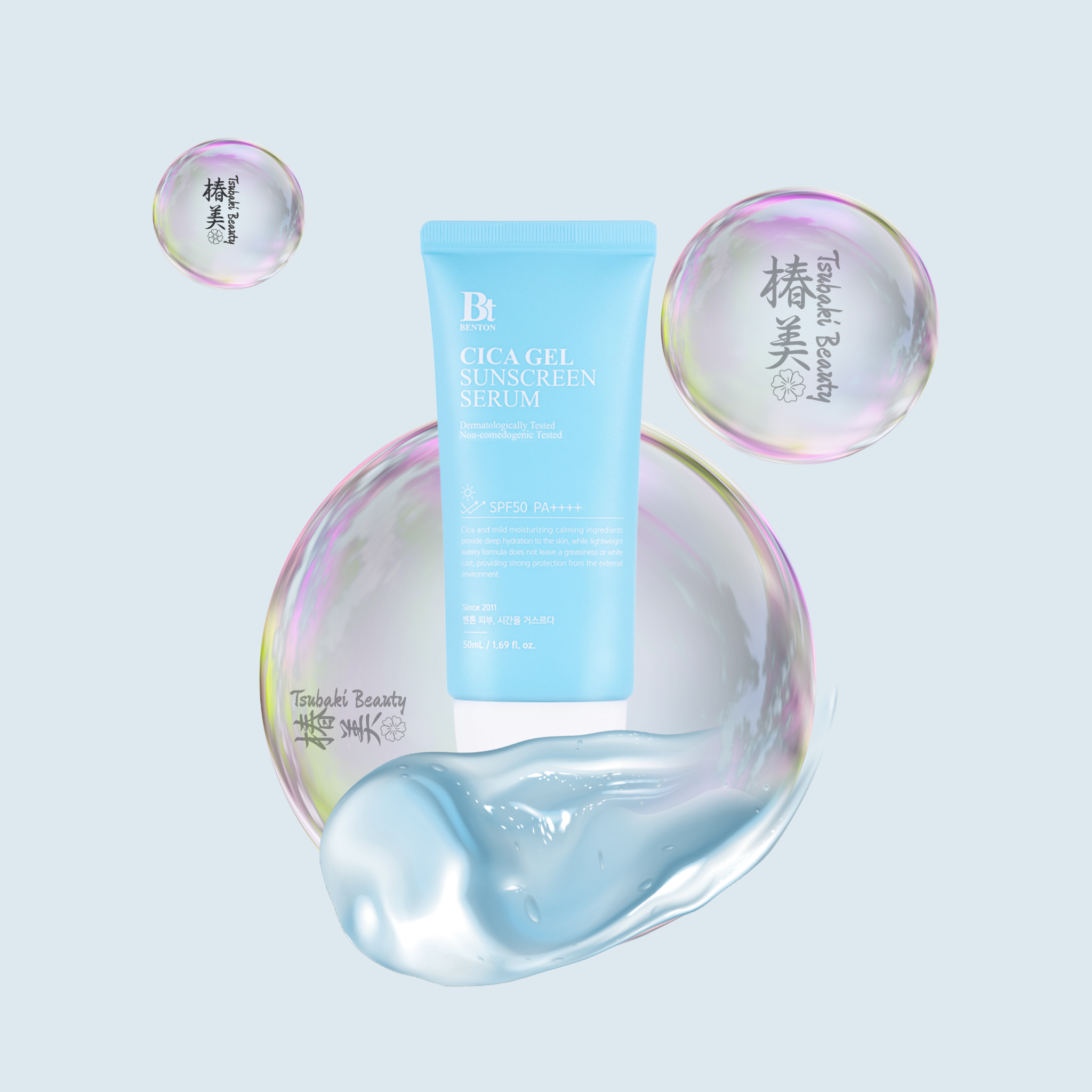 Benton Cica Gel Sunscreen Serum SPF50 PA++++