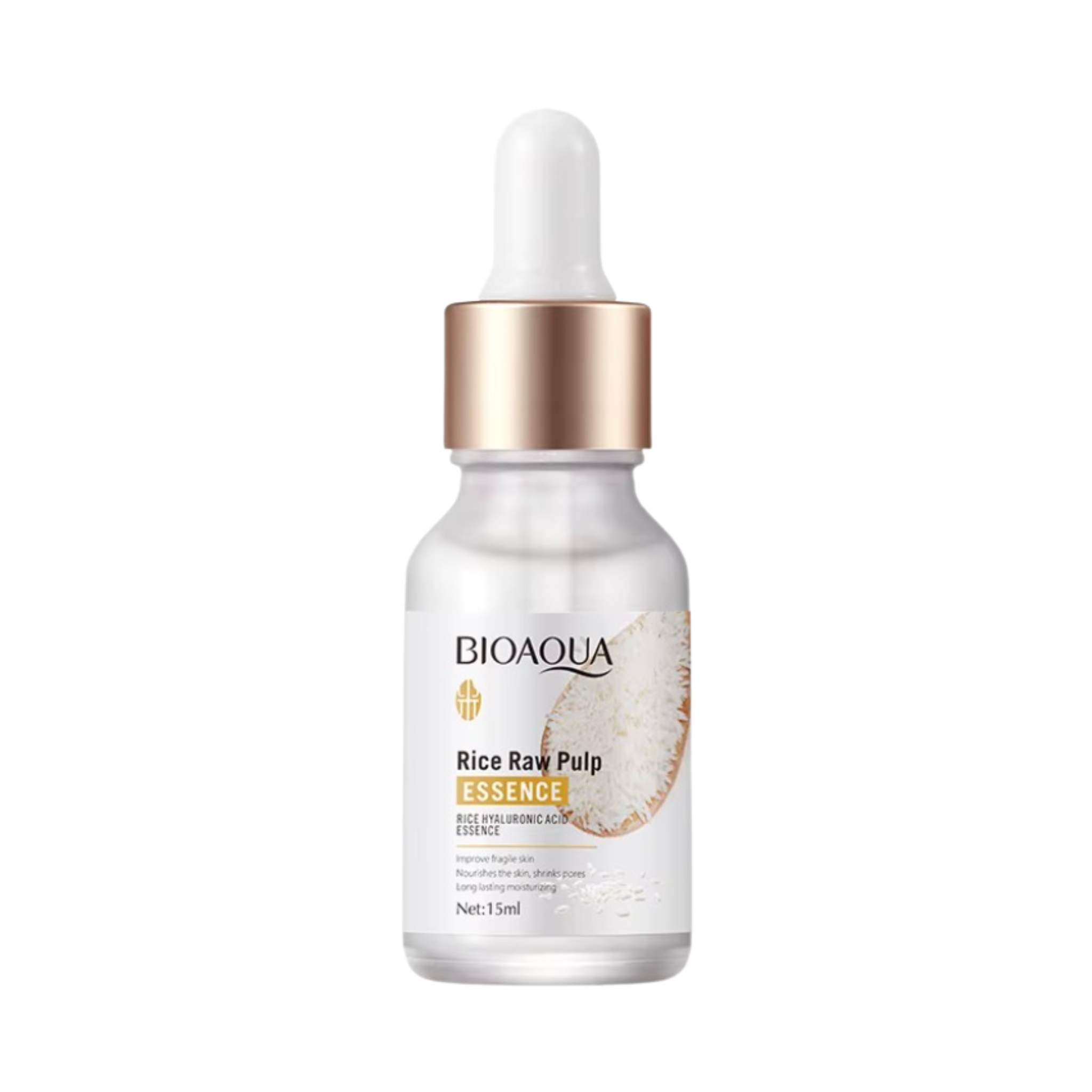 BIOAQUA Rice Raw Pulp Essence – Smooth & Hydrating Glow