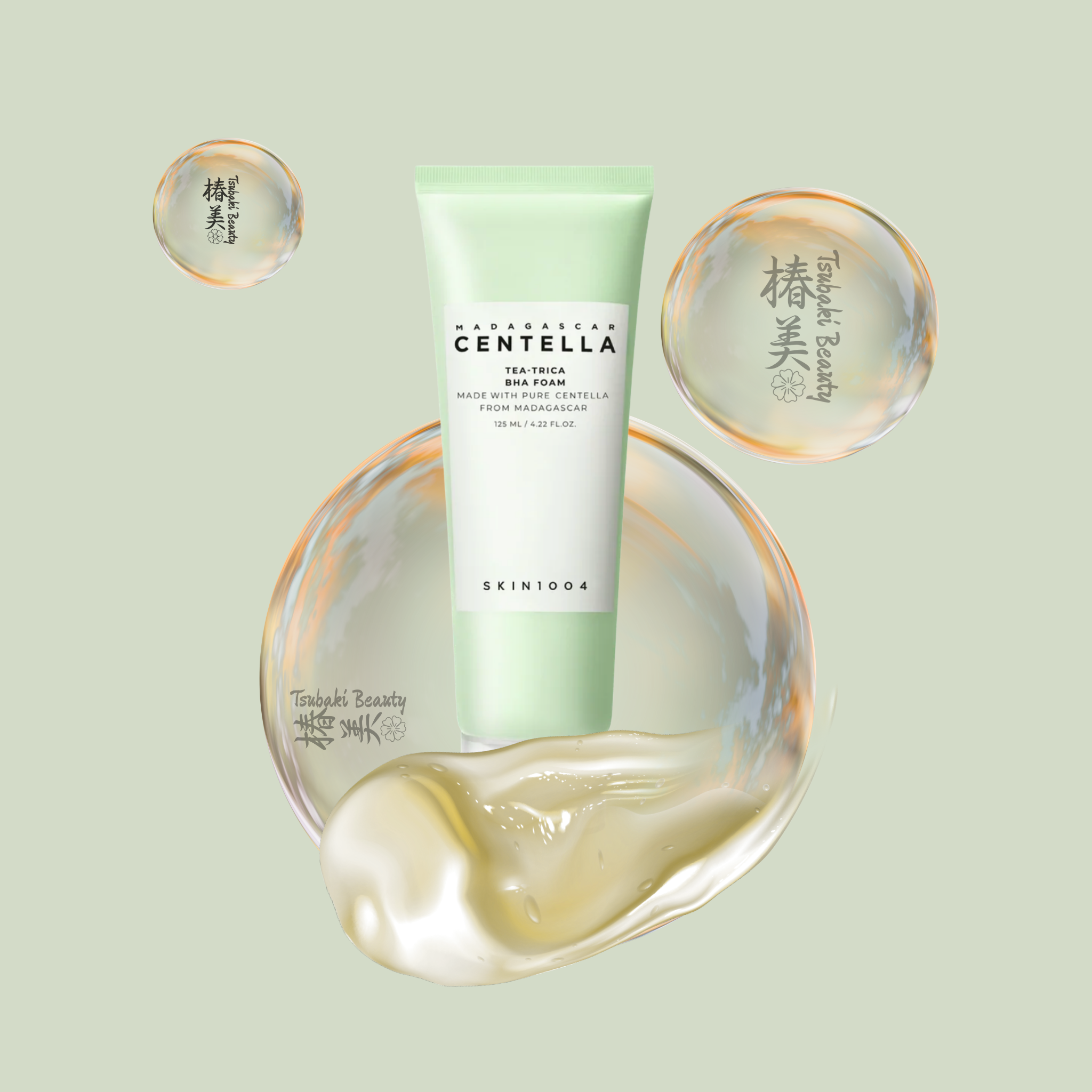 SKIN1004 Madagascar Centella Tea-Trica BHA Foam