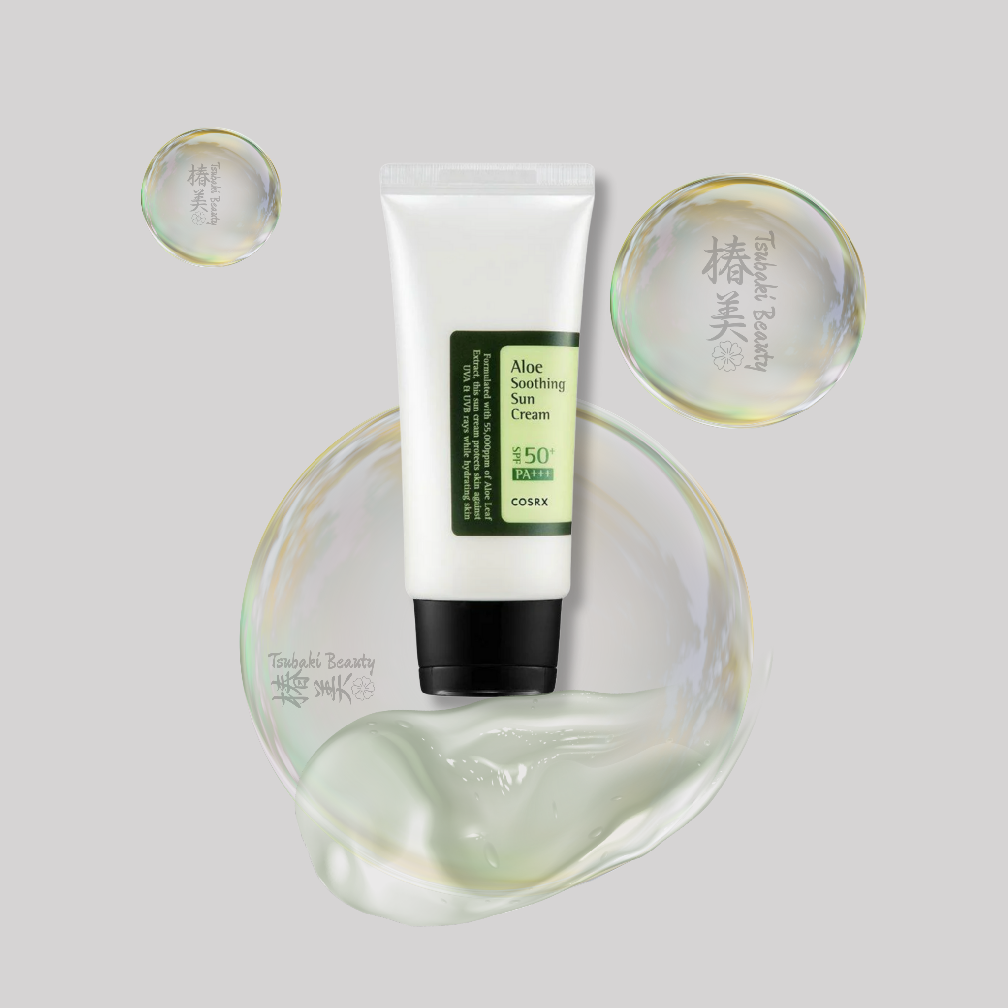 COSRX Aloe Soothing Sun Cream SPF50+ PA+++ – Hydrating Daily Sunscreen