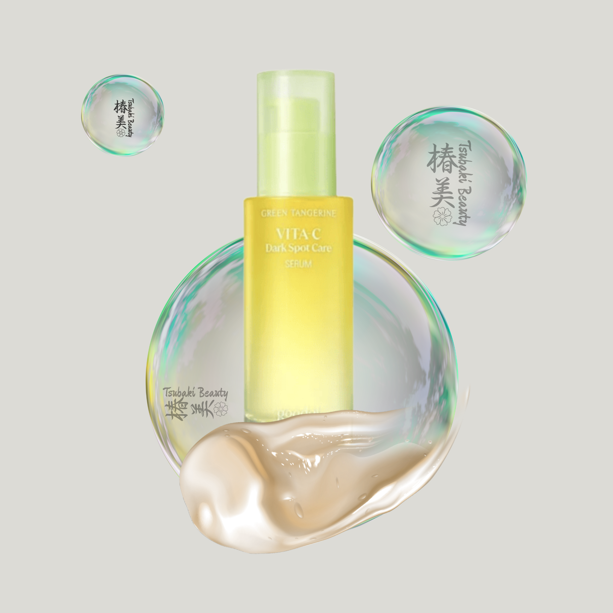 Goodal green tangerine vita c serum, dark spot problem? this i the hero