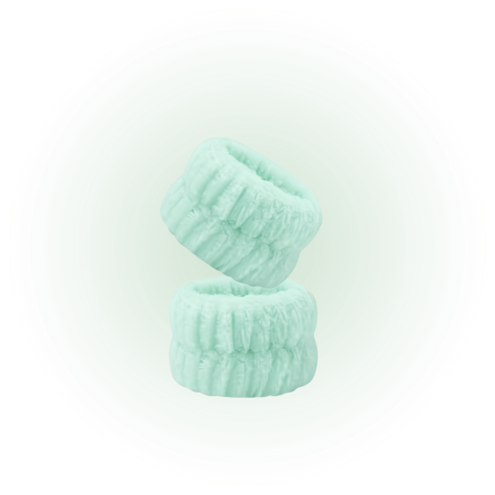 Soft Beauty Wrist Bands (2pcs) – Skincare & Face Washing Water Absorbent Cuffs